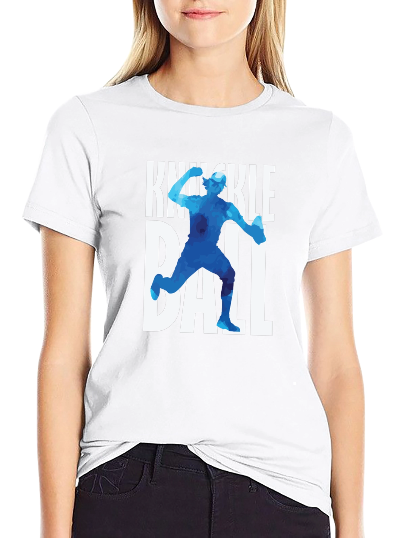 Knuckleball T-Shirt: Baseball Pitcher Graphic Tee
