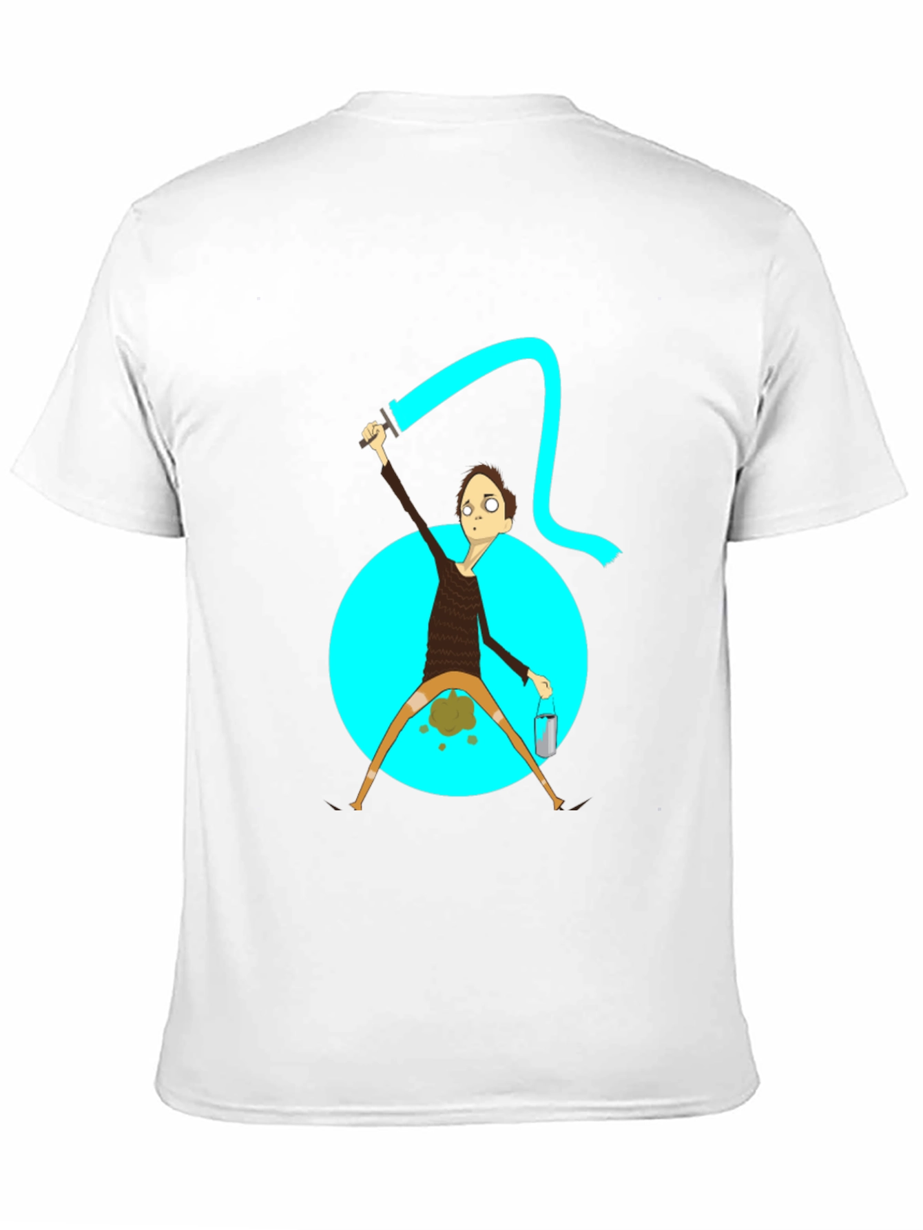 Humorous Painter Graphic T-Shirt
