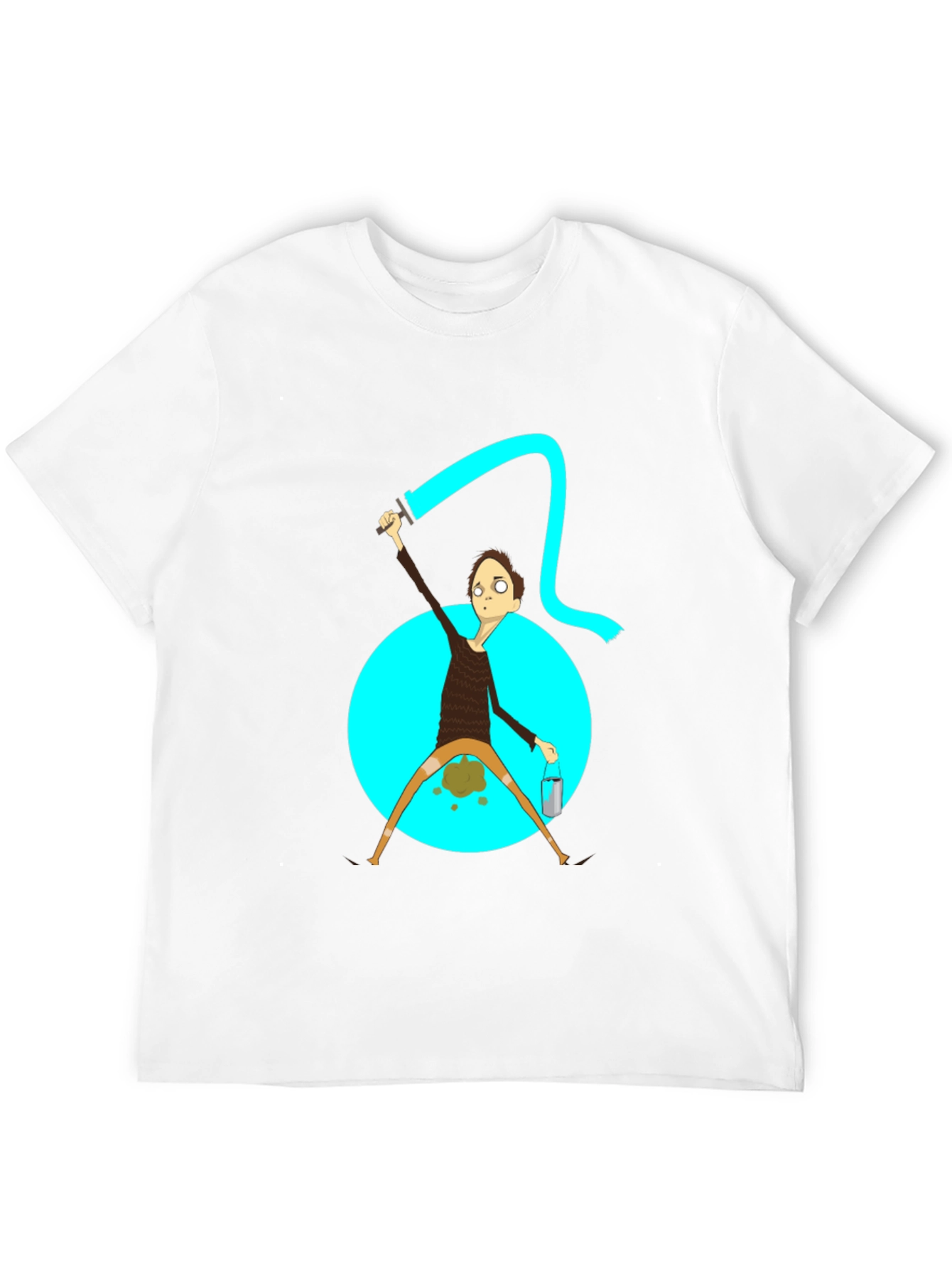 Humorous Painter Graphic T-Shirt
