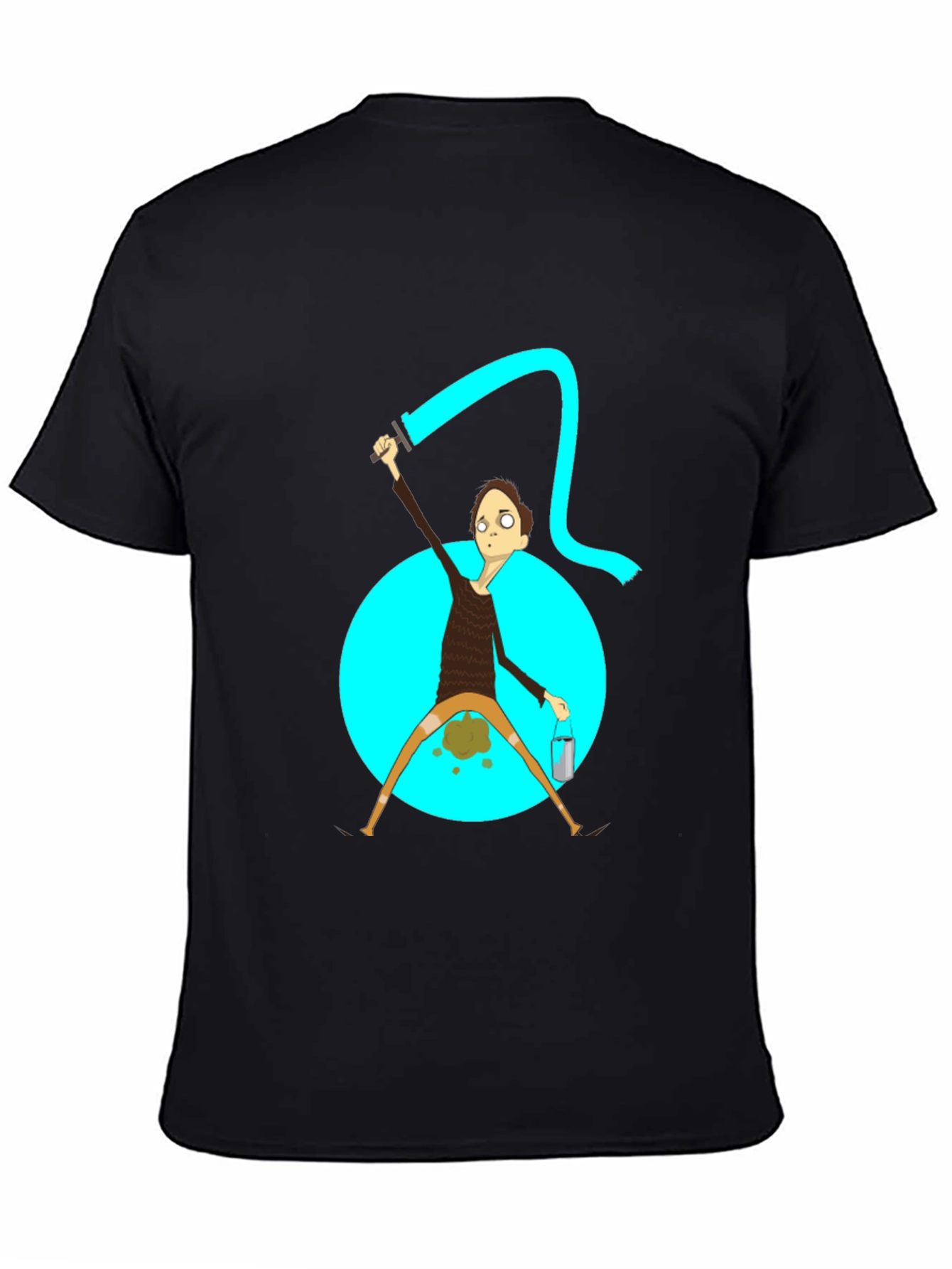 Humorous Painter Graphic T-Shirt