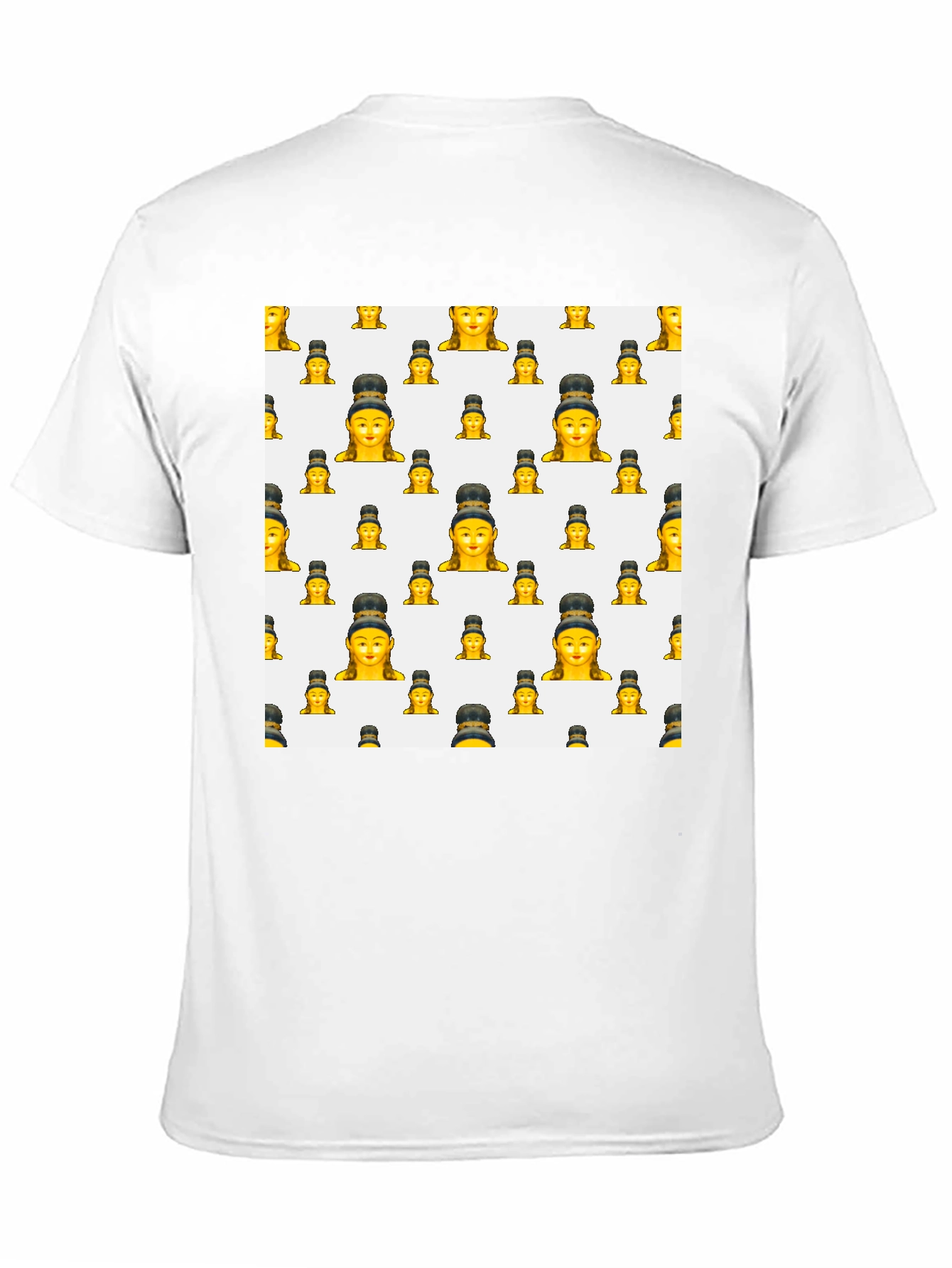 Emoji Buddha Black T-Shirt