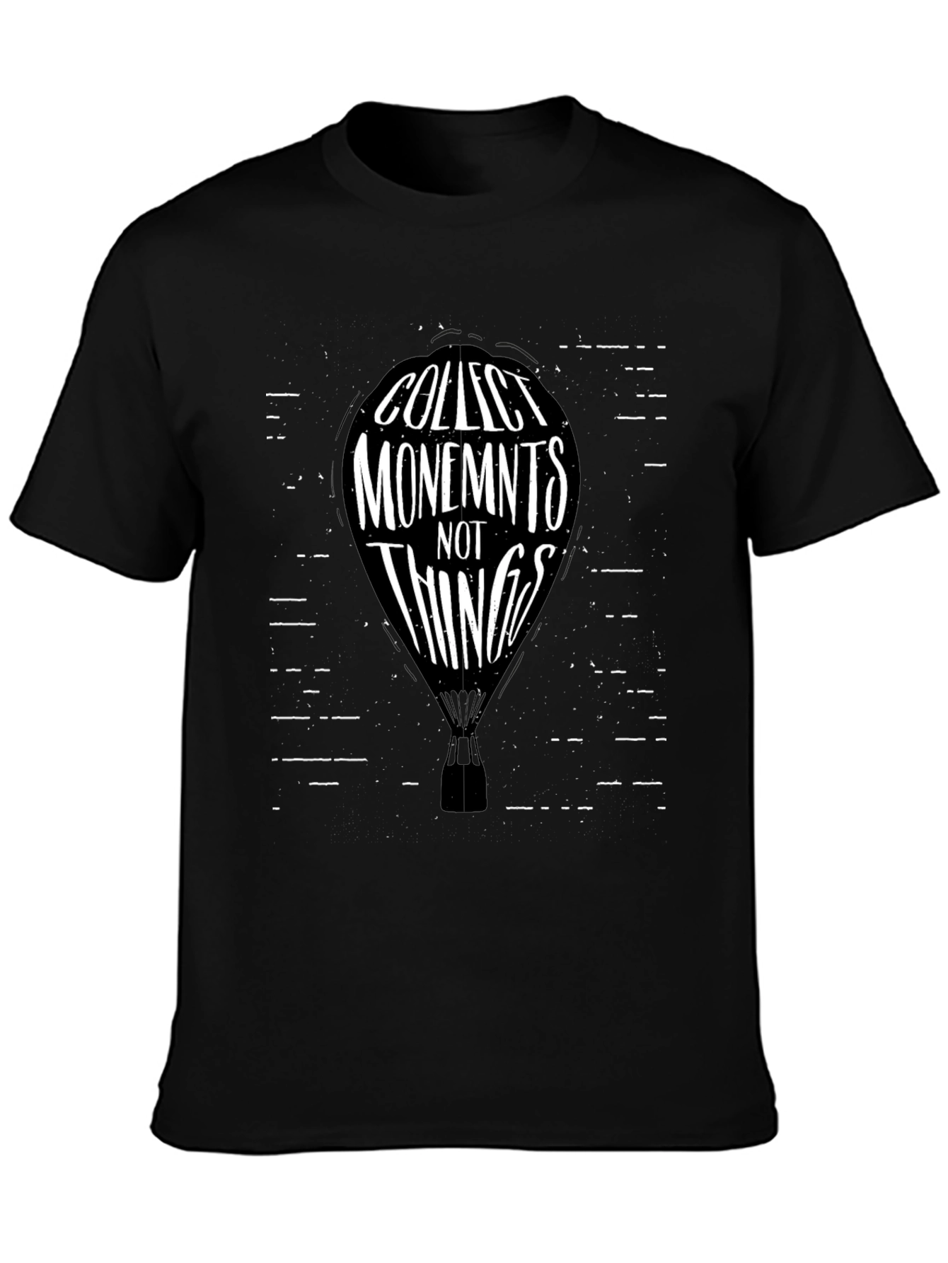 Collect Moments Tee: Hot Air Balloon Design