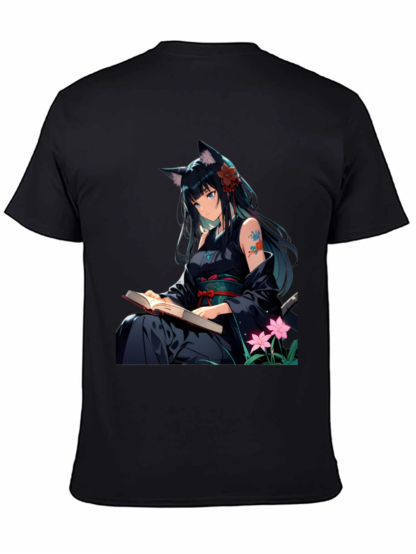 Anime Girl T-Shirt - Unique Graphic Tee