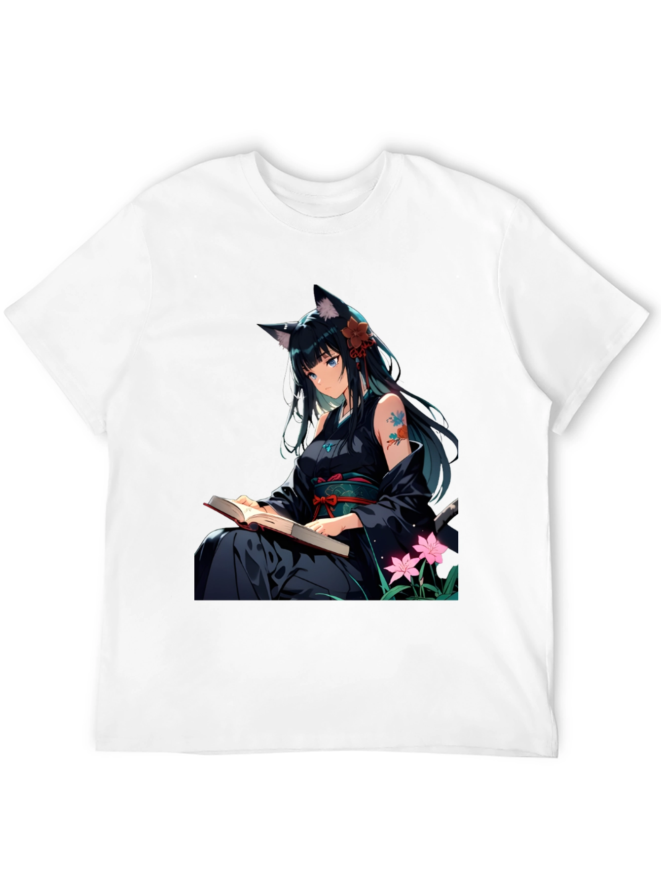 Anime Girl T-Shirt - Unique Graphic Tee