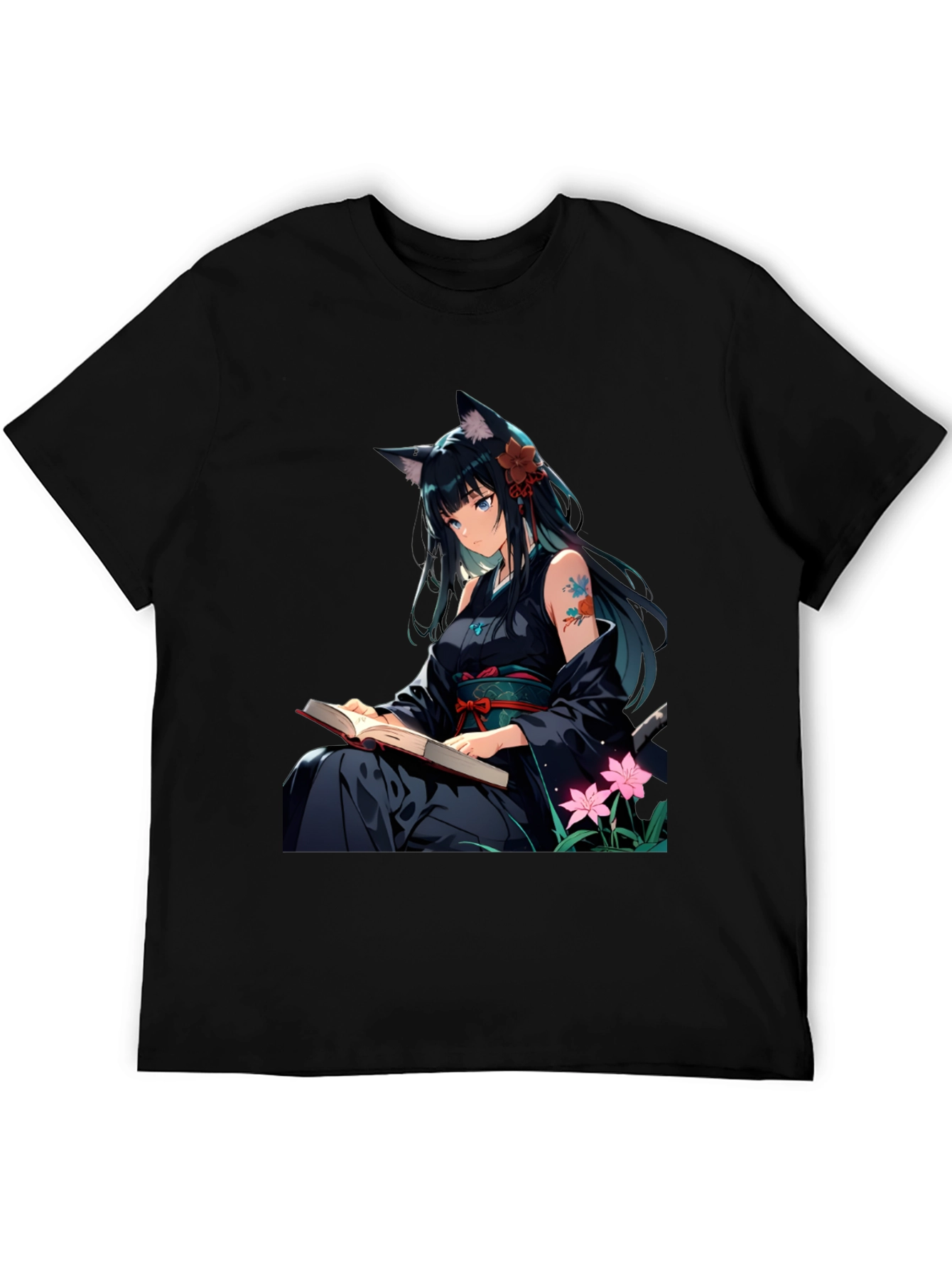 Anime Girl T-Shirt - Unique Graphic Tee