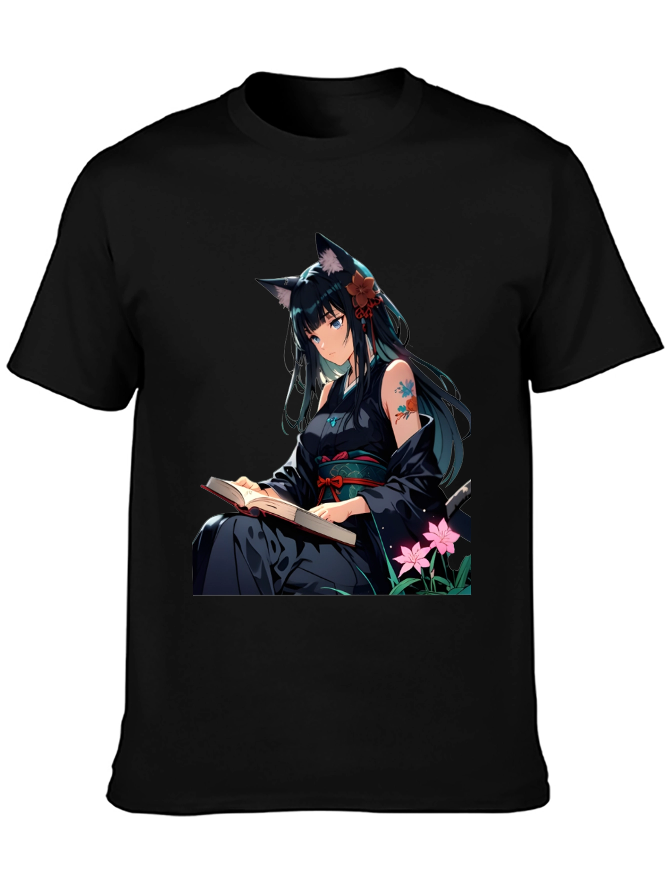 Anime Girl T-Shirt - Unique Graphic Tee