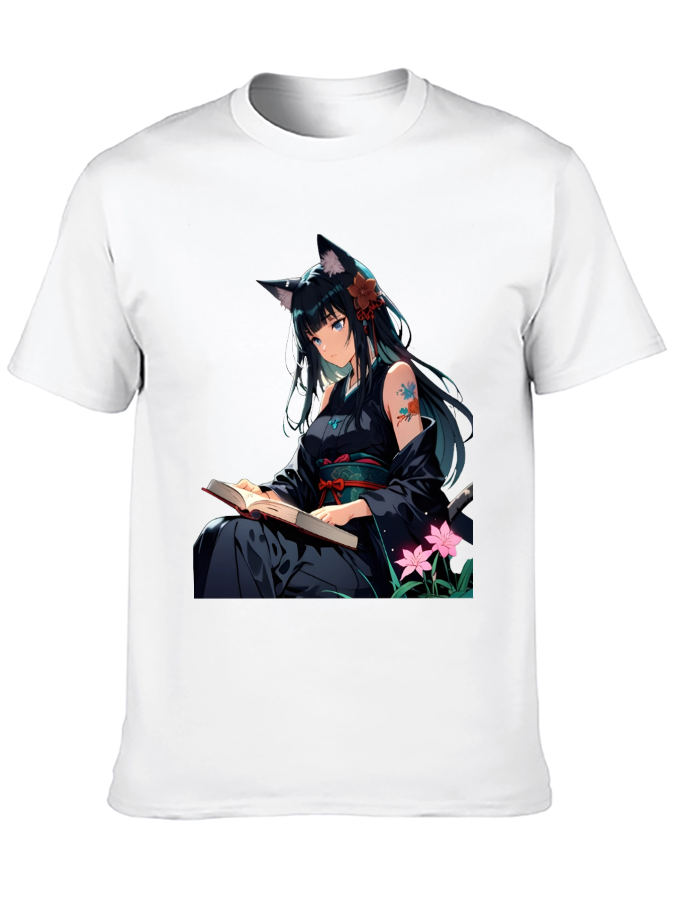 Anime Girl T-Shirt - Unique Graphic Tee