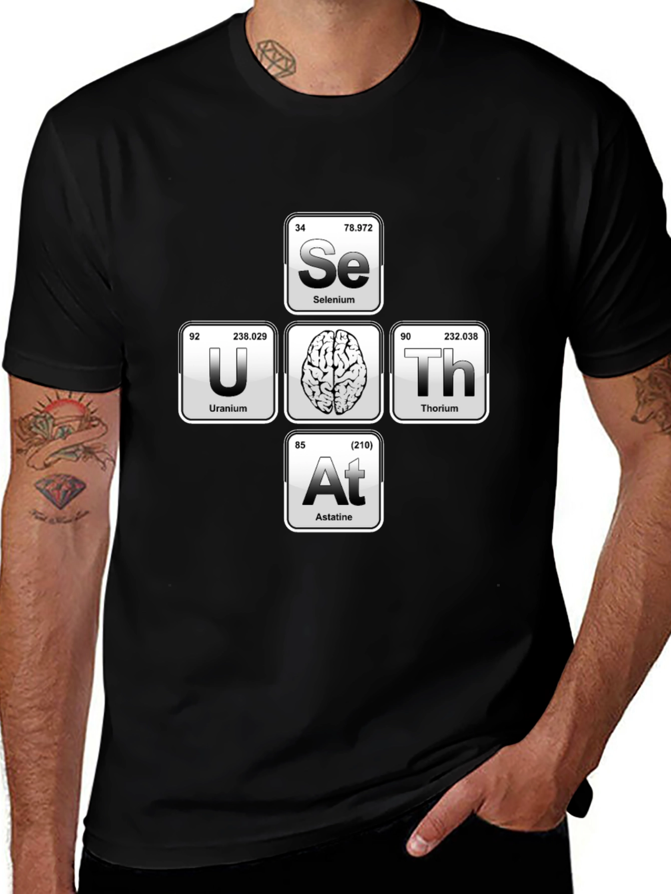 Unleash the Brain: Periodic Table Funny T-Shirt