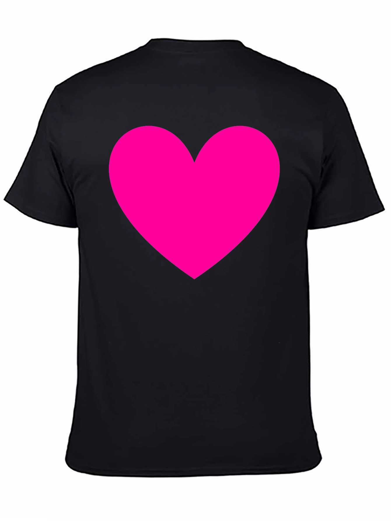 Heart Graphic Black Tee