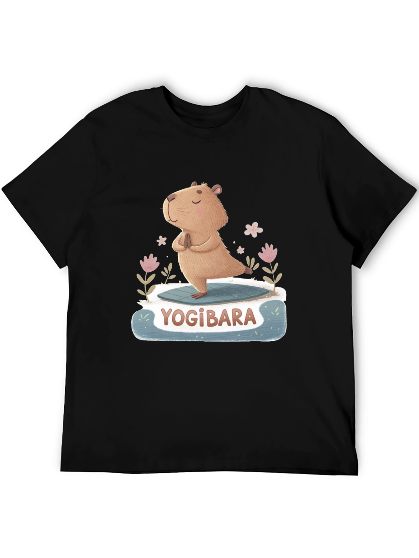 Yogibara Capybara Yoga T-Shirt
