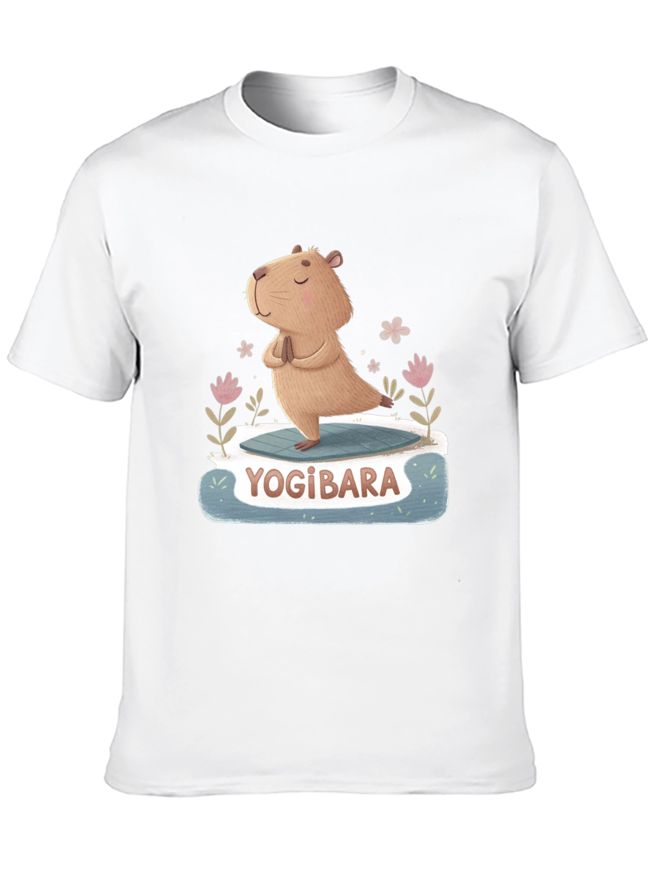 Yogibara Capybara Yoga T-Shirt