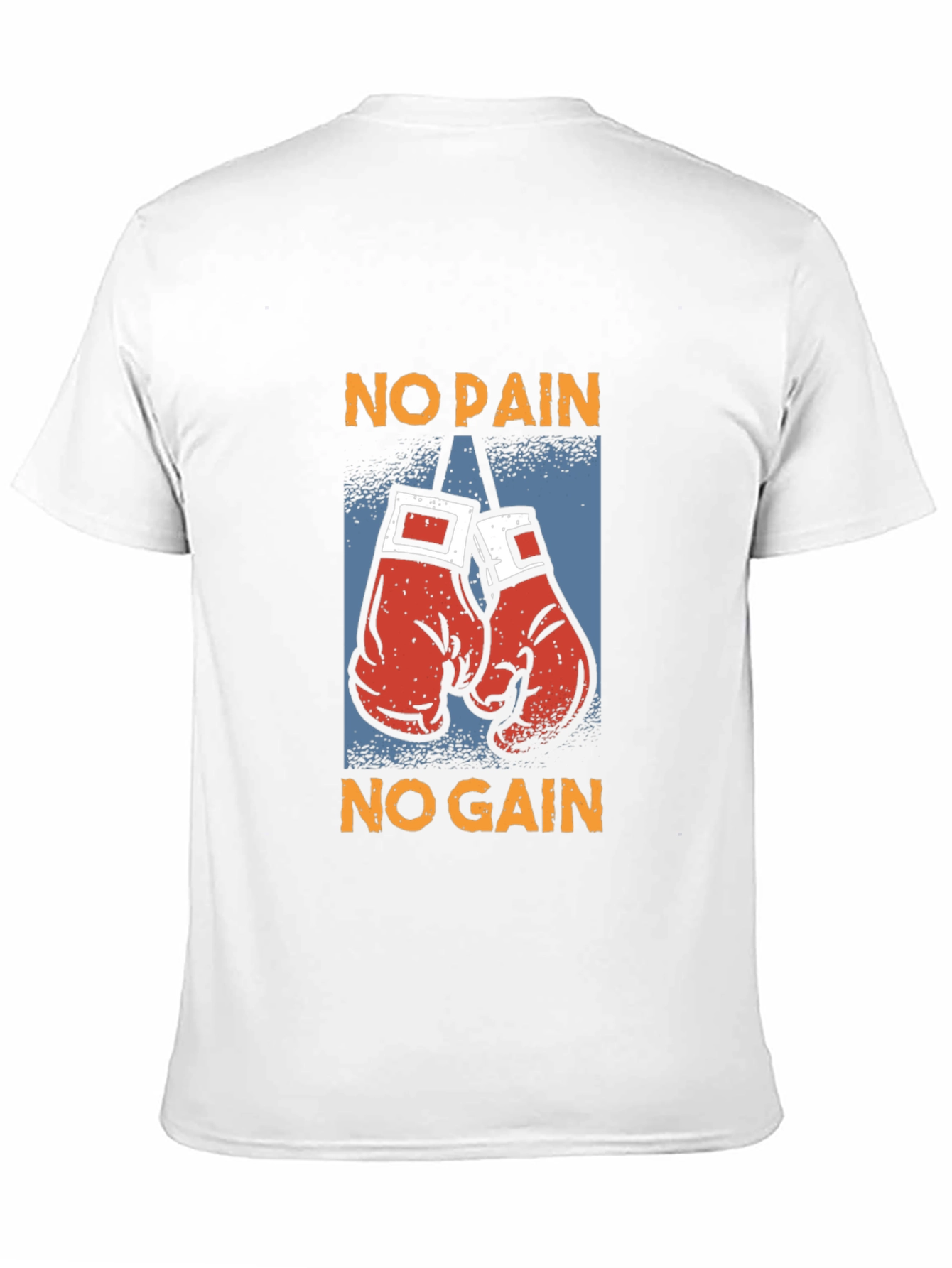 No Pain No Gain Boxing Gloves Graphic Tee