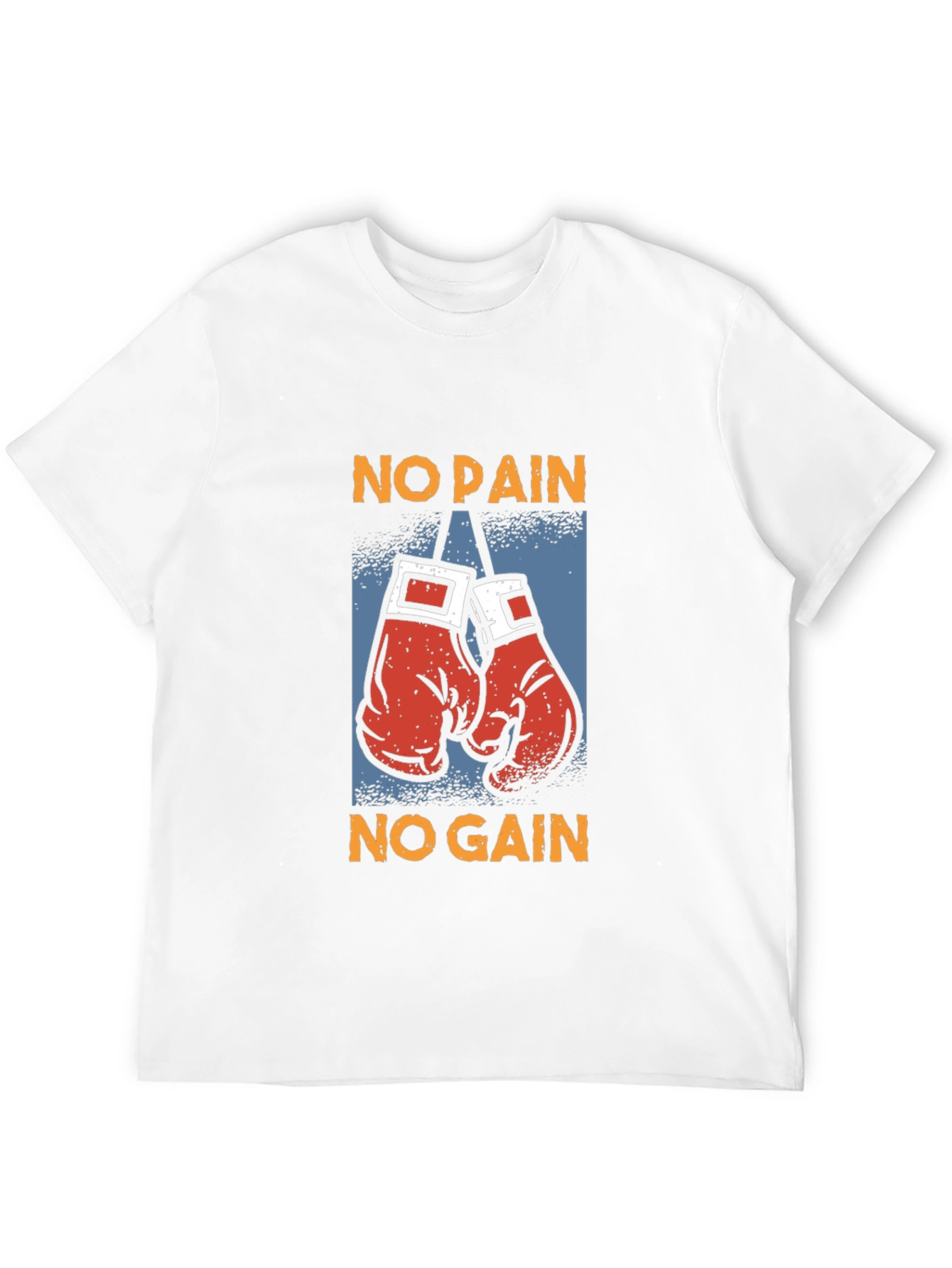 No Pain No Gain Boxing Gloves Graphic Tee