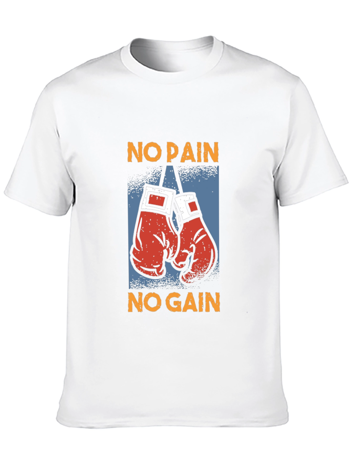 No Pain No Gain Boxing Gloves Graphic Tee