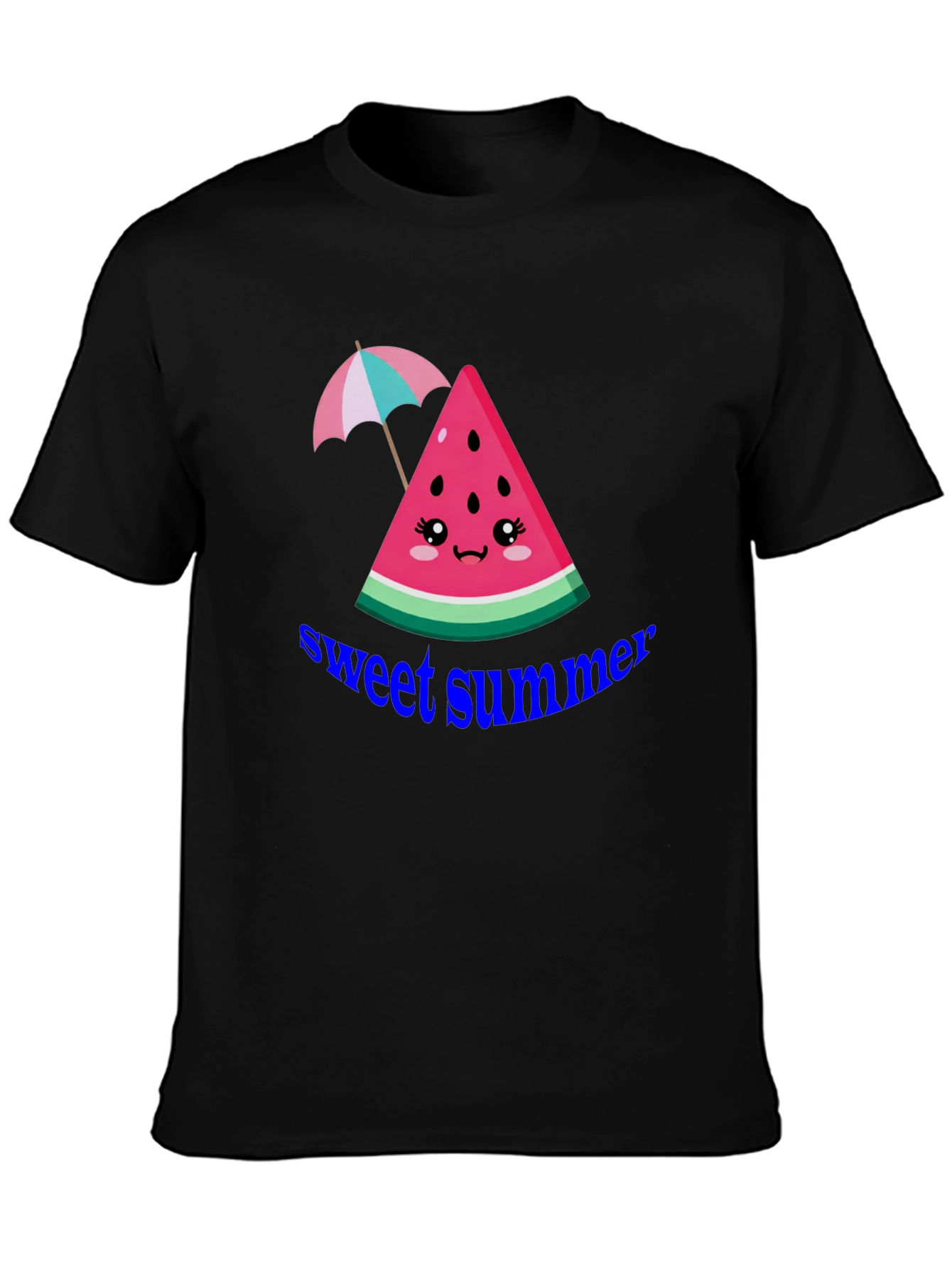 Sweet Summer Watermelon Graphic T-Shirt