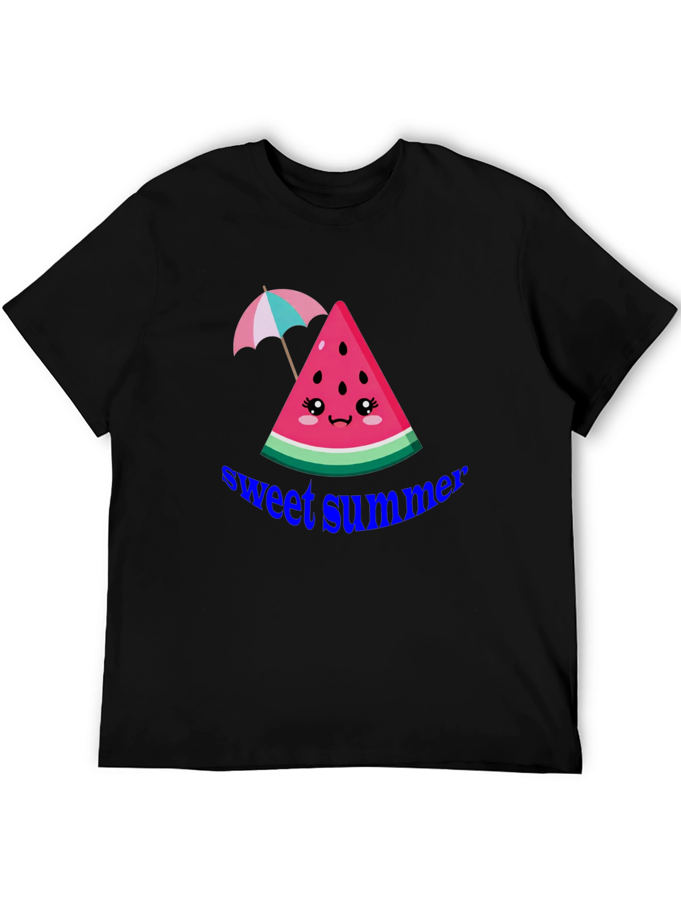 Sweet Summer Watermelon Graphic T-Shirt