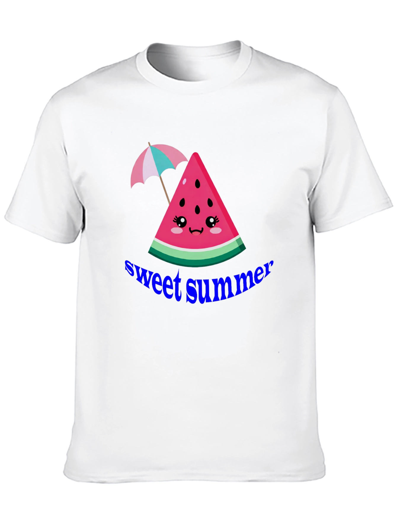 Sweet Summer Watermelon Graphic T-Shirt
