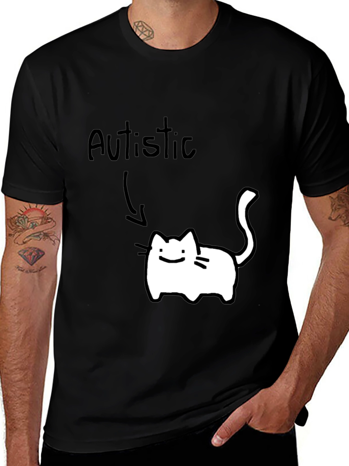 Autistic Cat T-Shirt