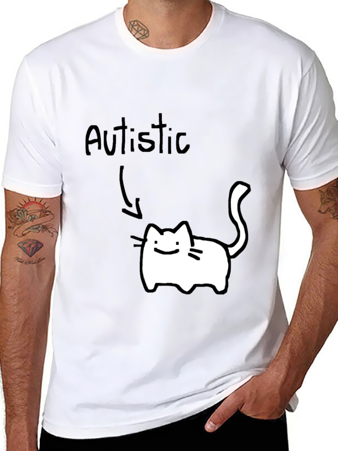 Autistic Cat T-Shirt