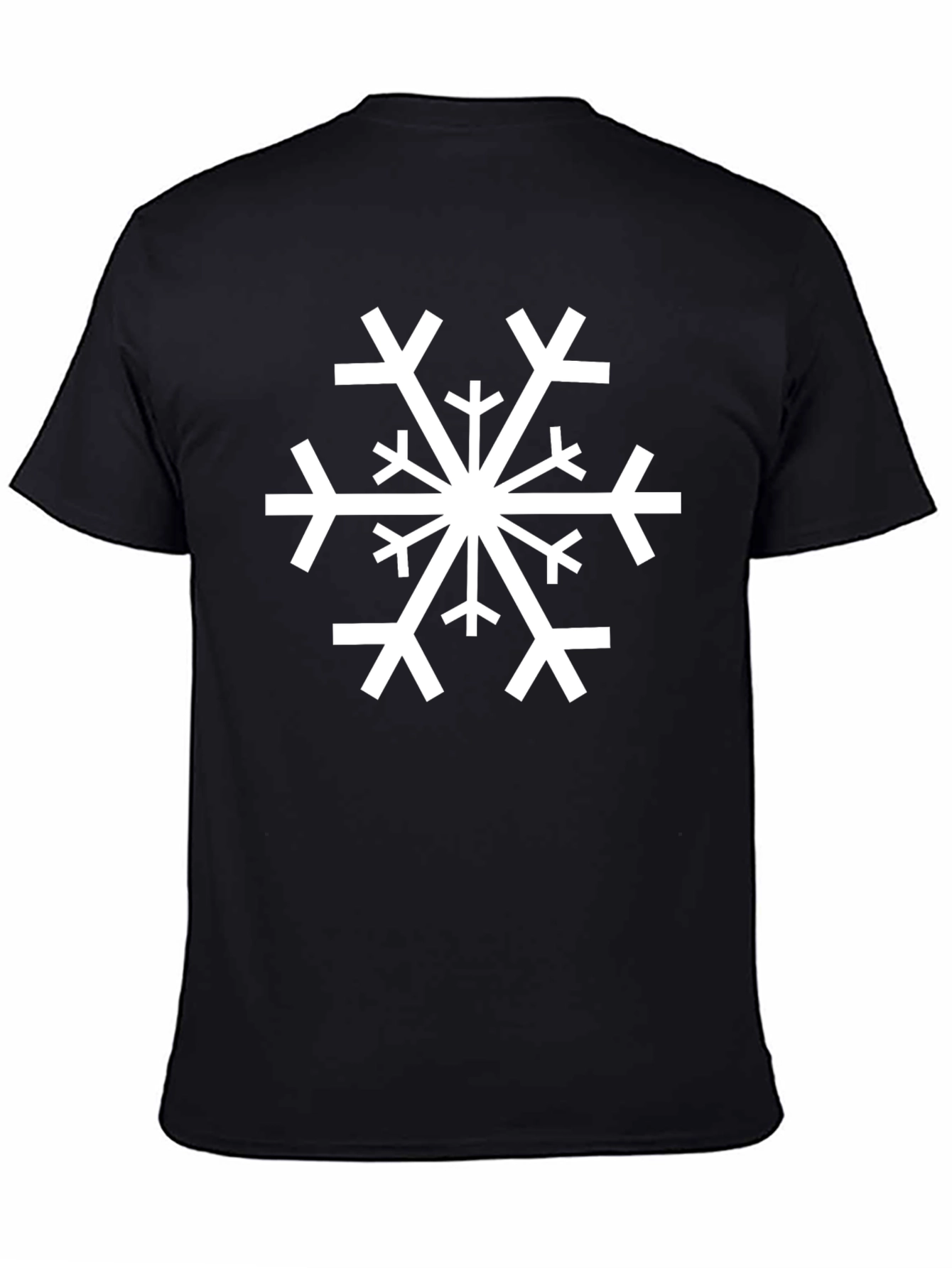 Snowflake Graphic Tee - Stylish Winter Design