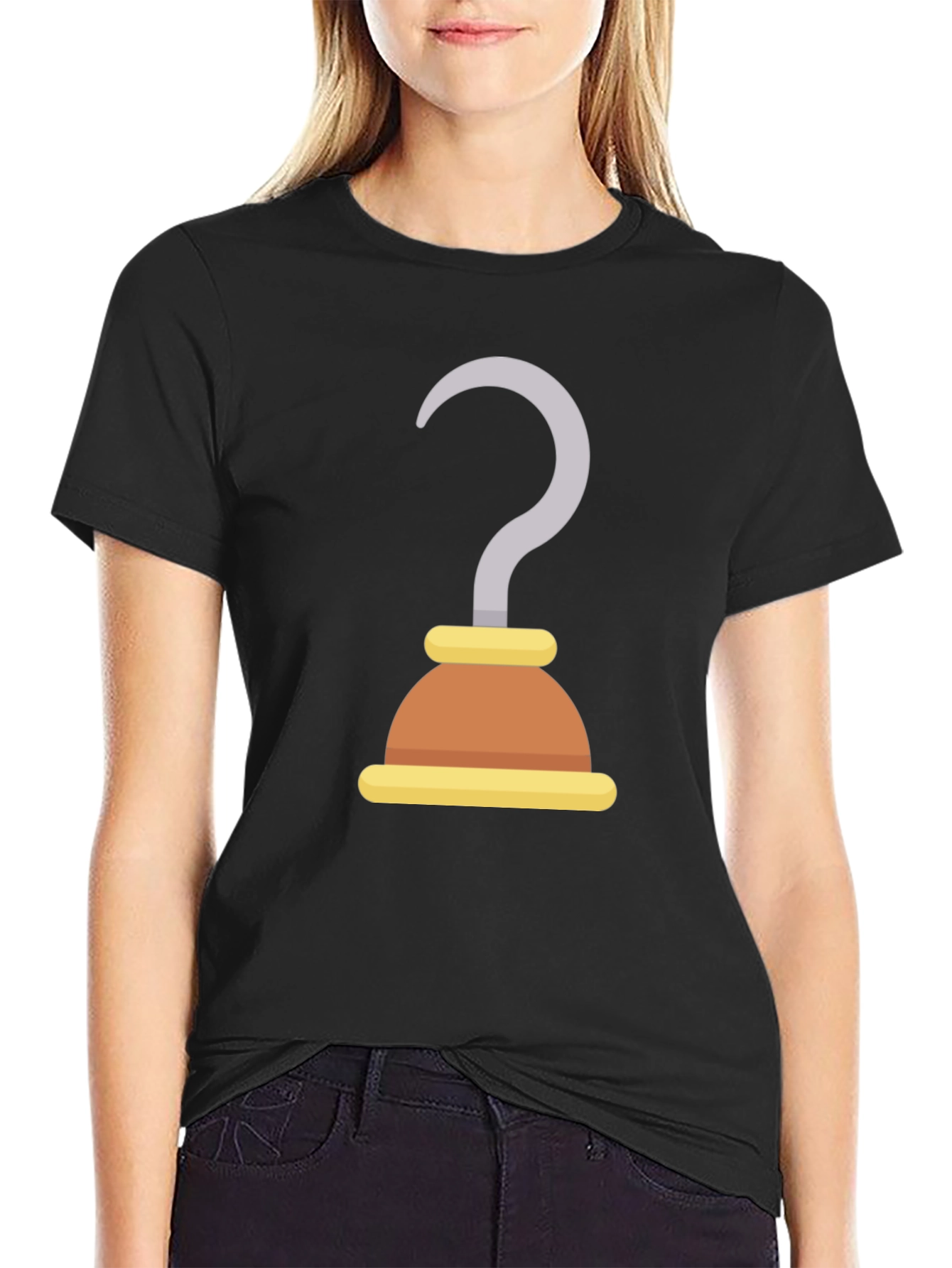 Pirate Hook T-Shirt - Costume Tee for Halloween