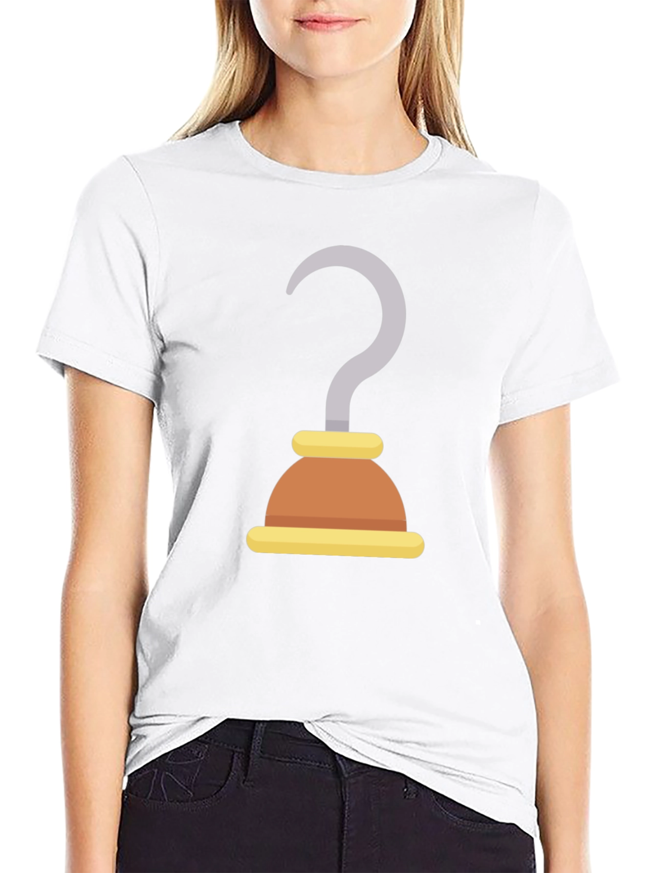 Pirate Hook T-Shirt - Costume Tee for Halloween
