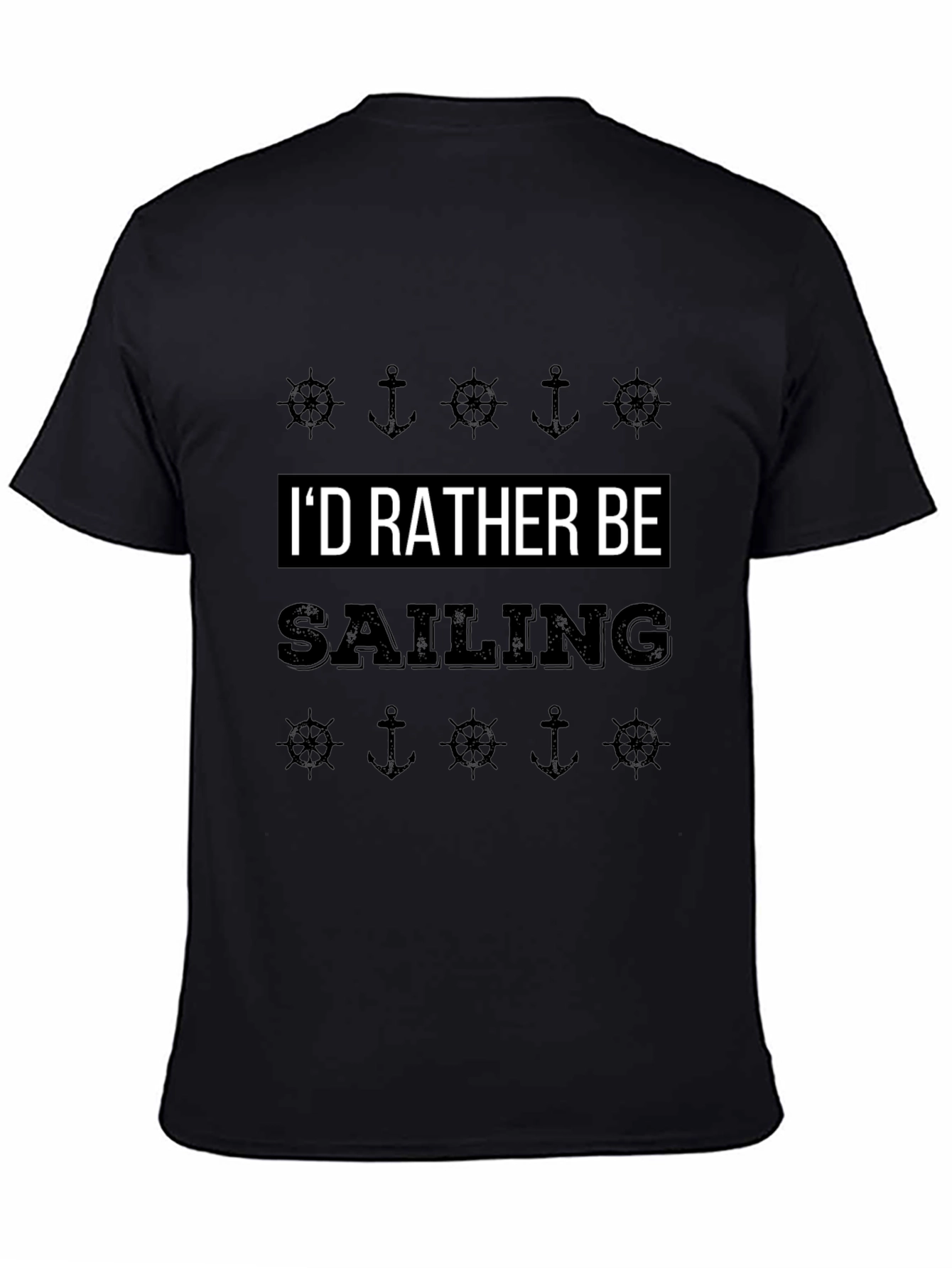 Id Rather Be Sailing T-Shirt