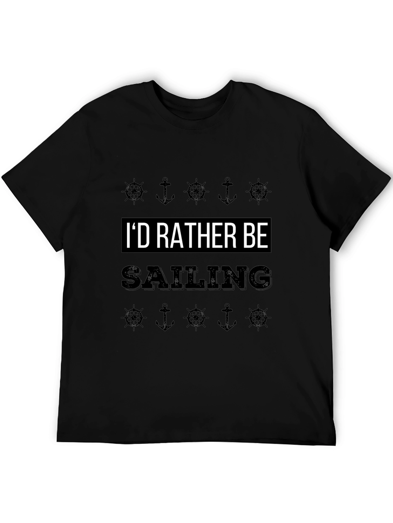 Id Rather Be Sailing T-Shirt