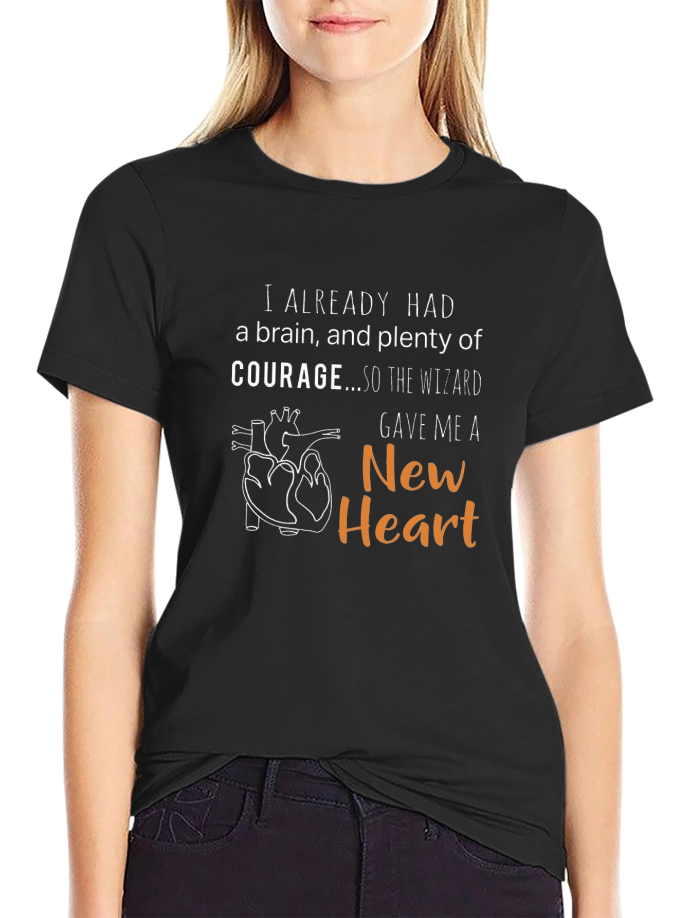 I Already Had A Brain New Heart T-Shirt