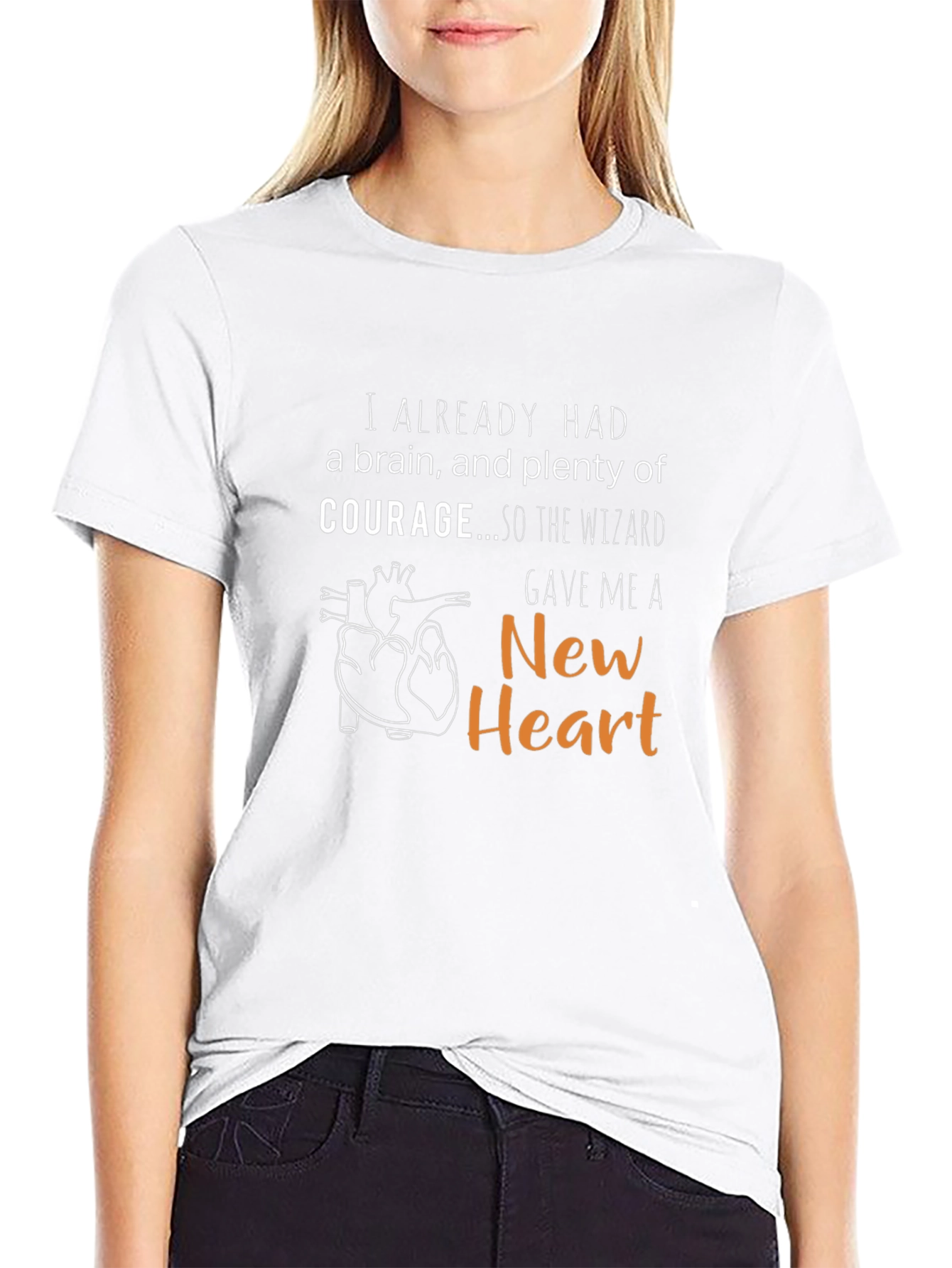 I Already Had A Brain New Heart T-Shirt