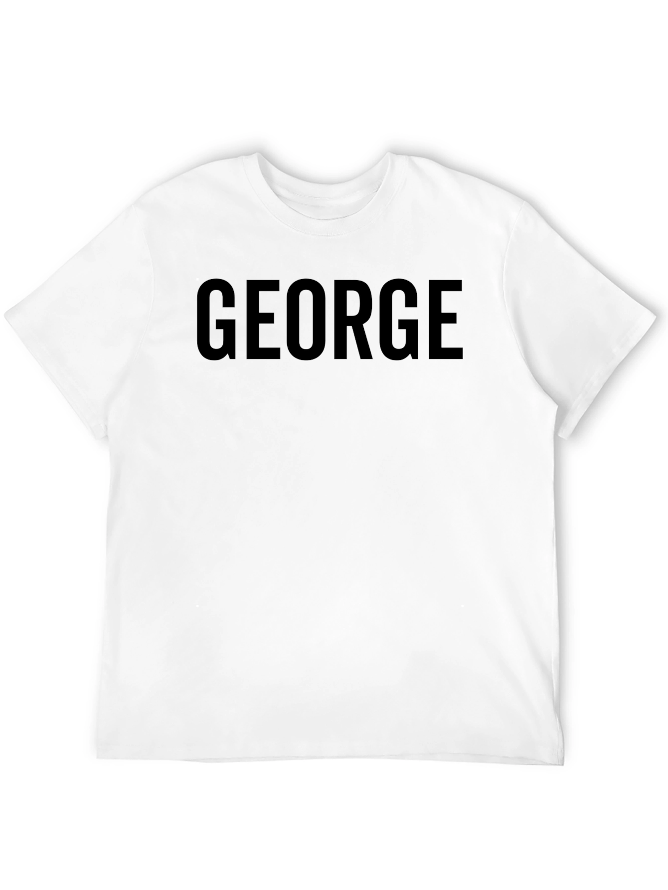 GEORGE Black T-Shirt