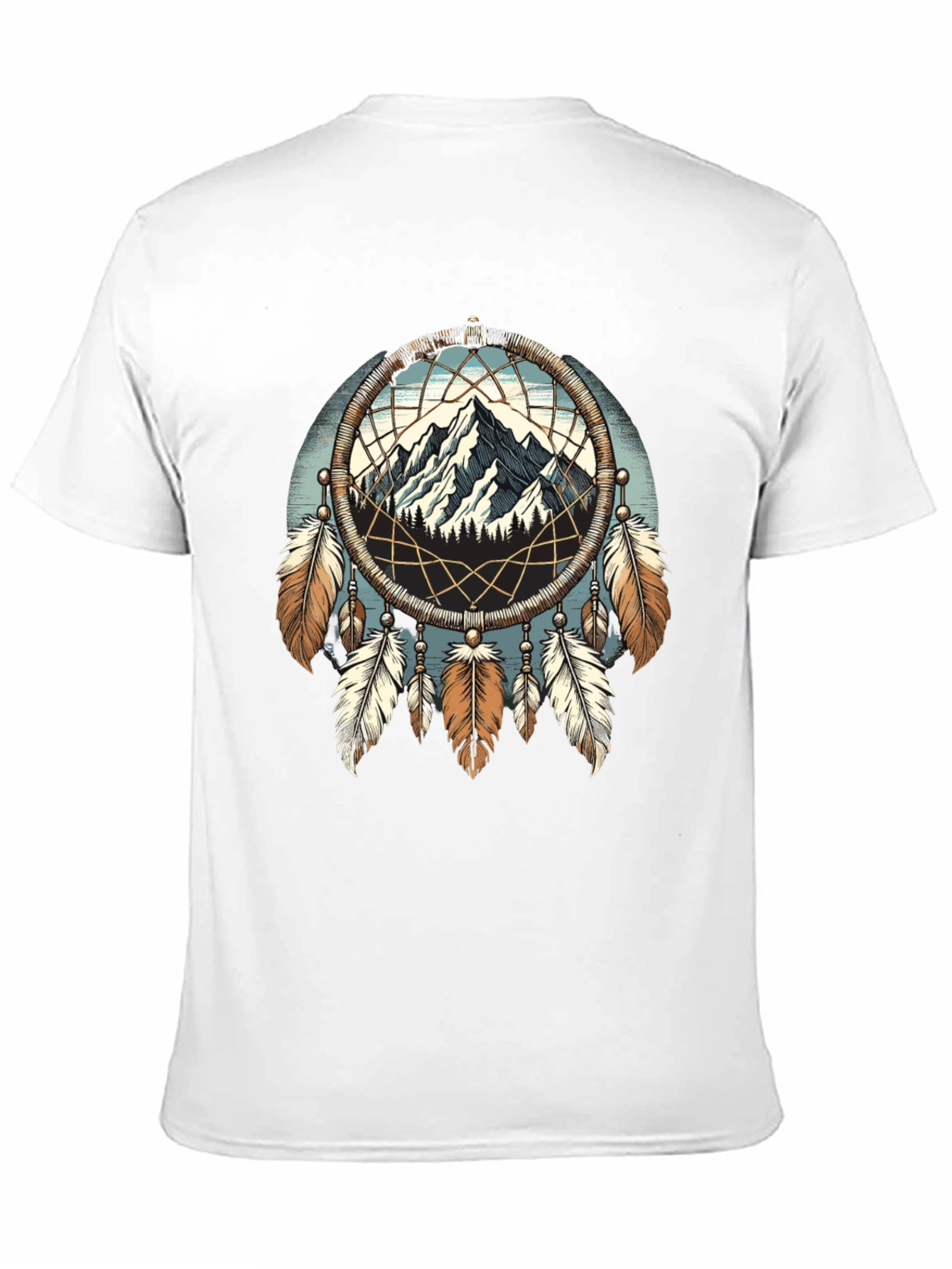 Mountain Dreamcatcher Graphic T-Shirt