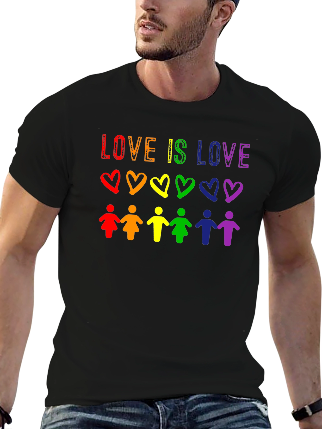 Love is Love Rainbow Pride T-Shirt