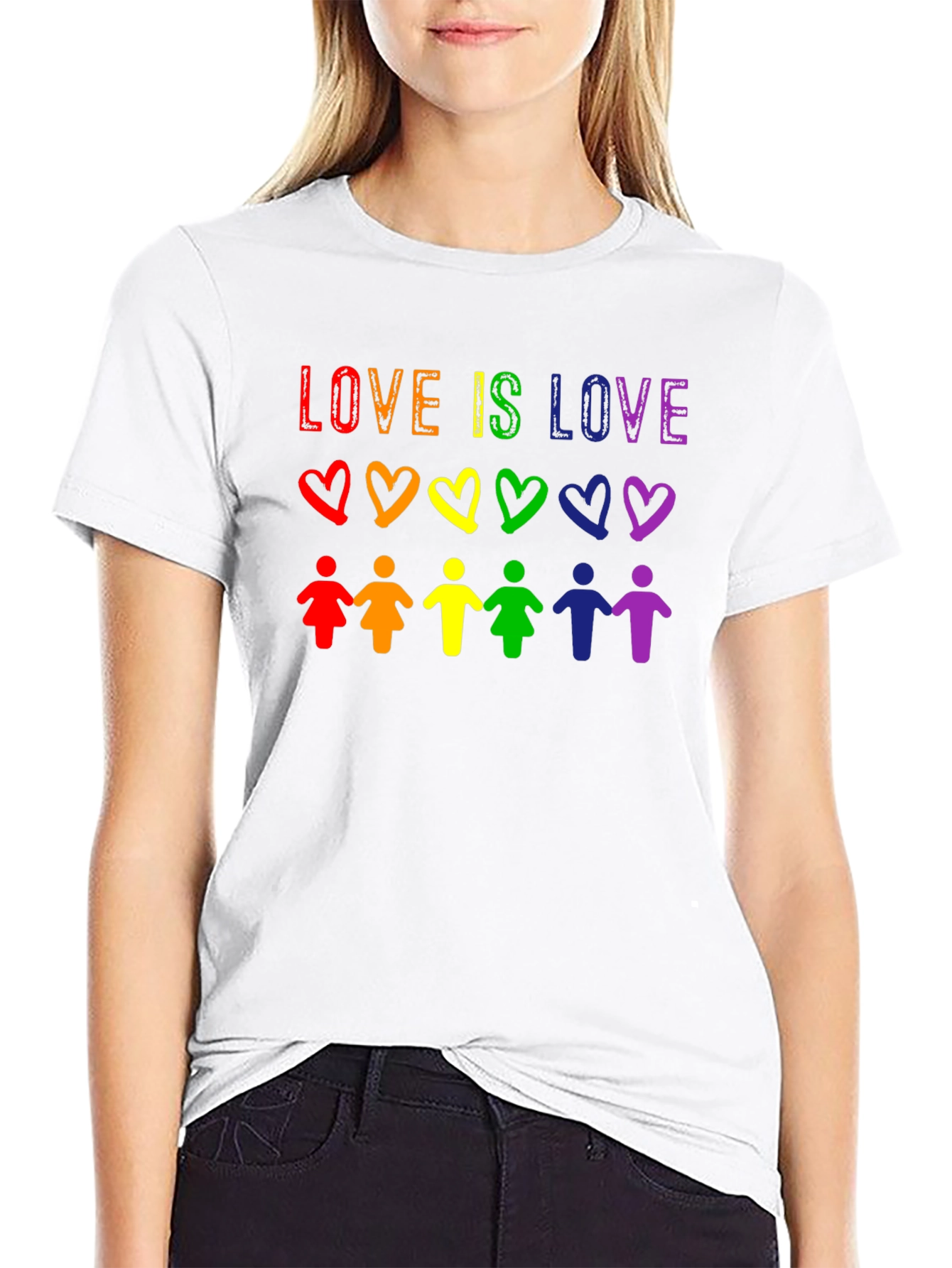 Love is Love Rainbow Pride T-Shirt