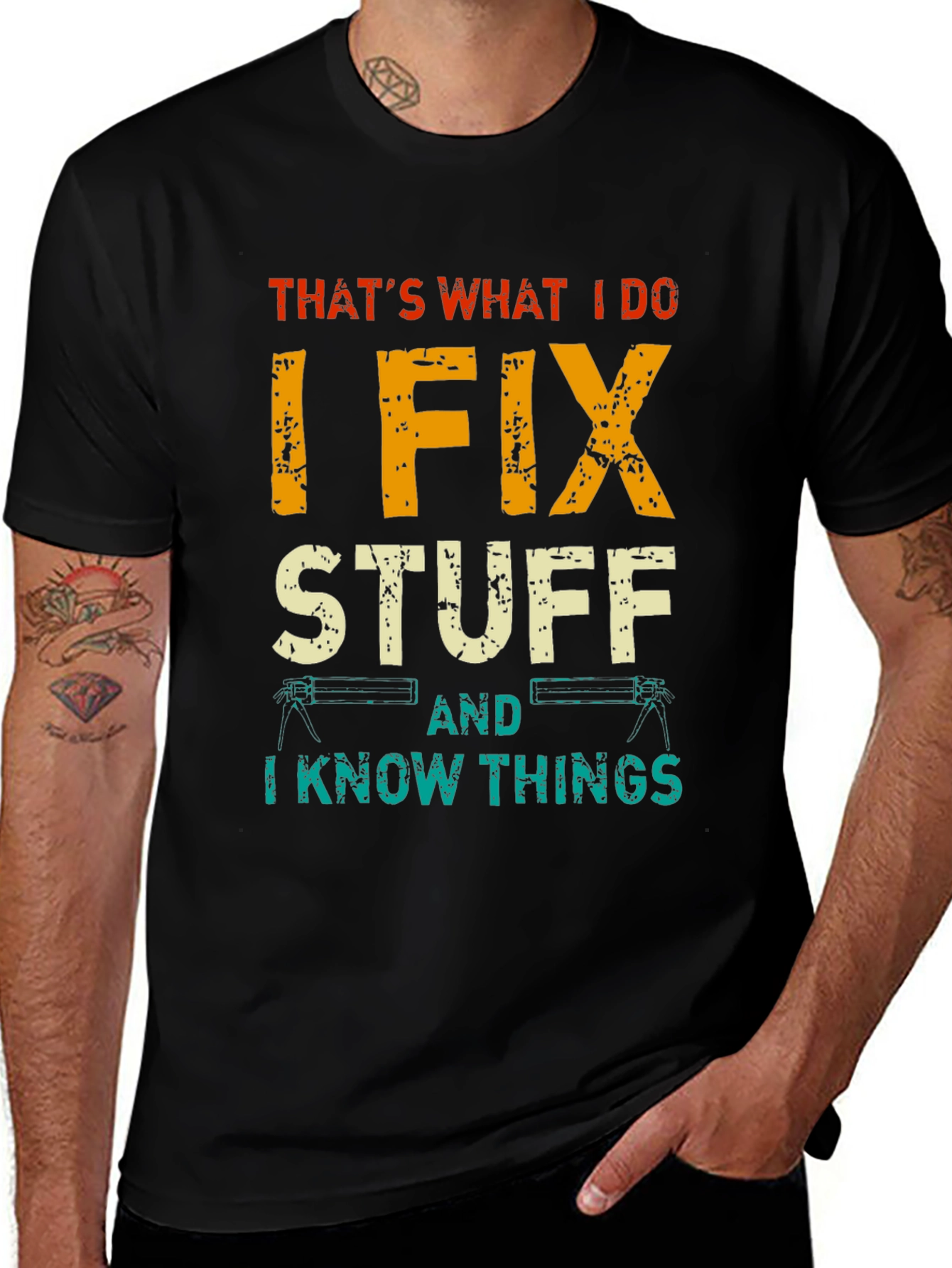 I Fix Stuff T-Shirt - Humorous Graphic Tee