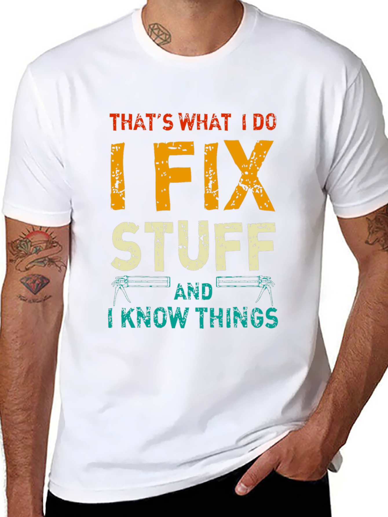 I Fix Stuff T-Shirt - Humorous Graphic Tee