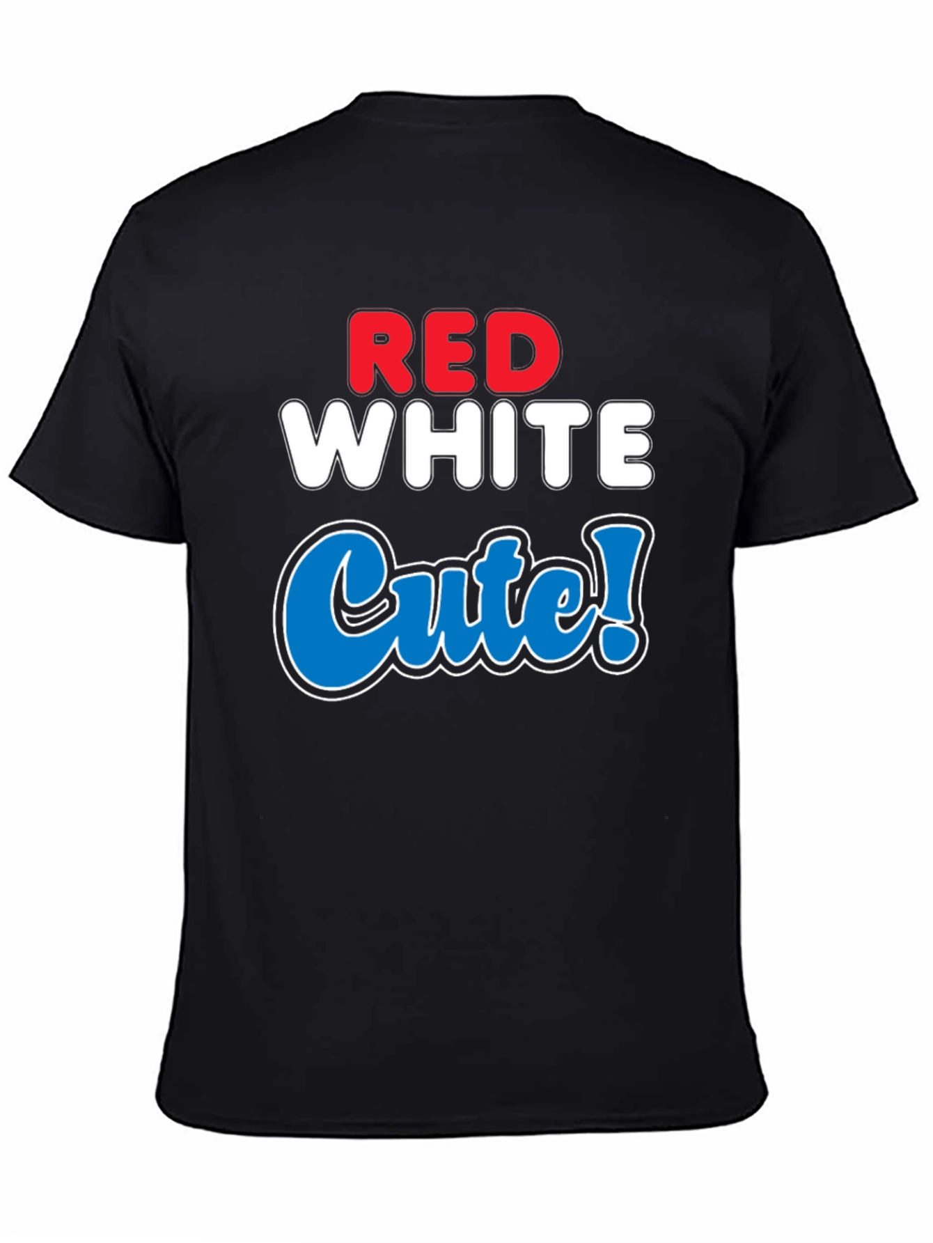 Red White Cute T-Shirt - Patriotic Style