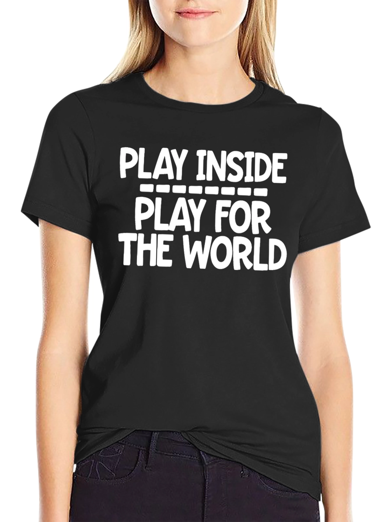 Play Inside T-Shirt - Stylish Statement Tee