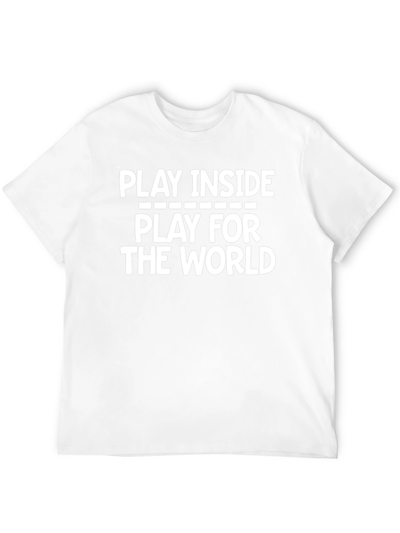 Play Inside T-Shirt - Stylish Statement Tee