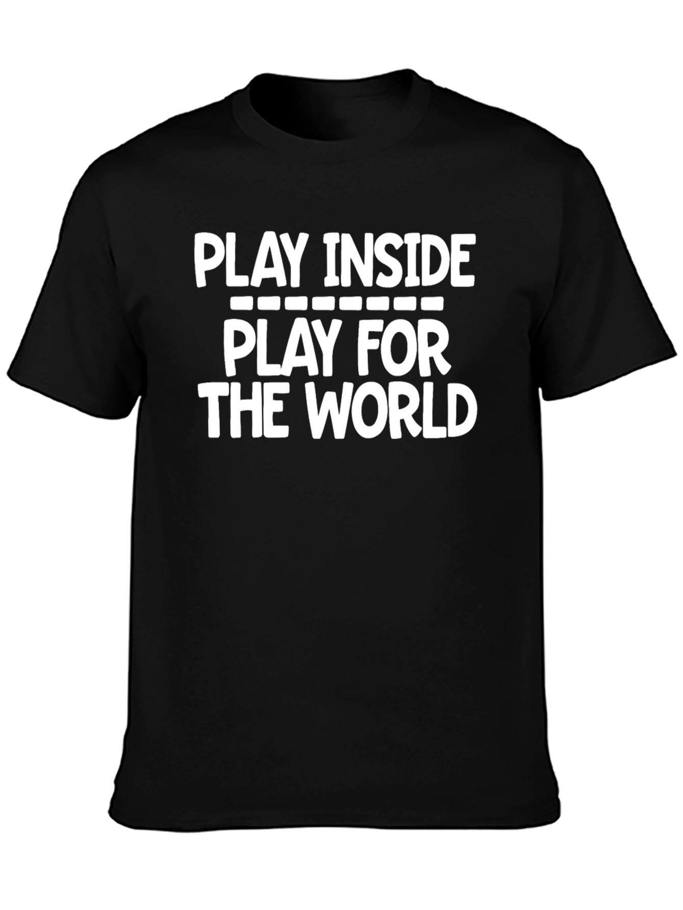 Play Inside T-Shirt - Stylish Statement Tee