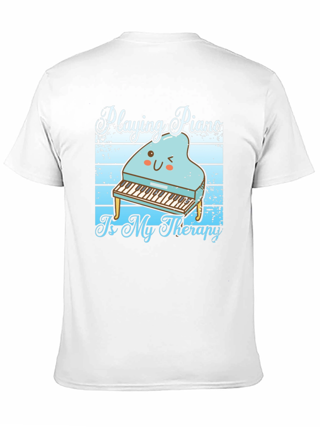 Piano Therapy T-Shirt - Music Lover Tee