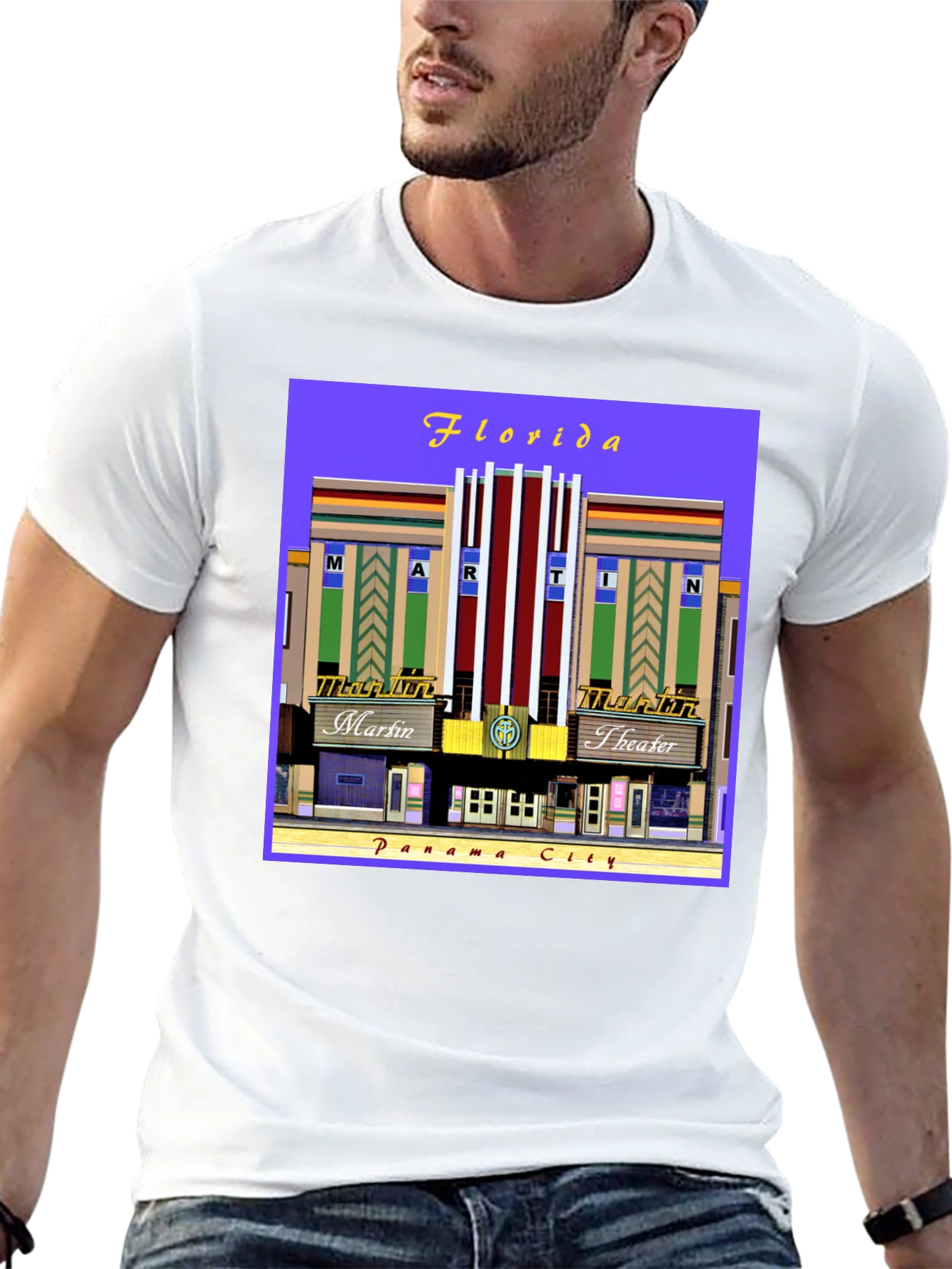 Martin Theater Florida T-Shirt - Panama City