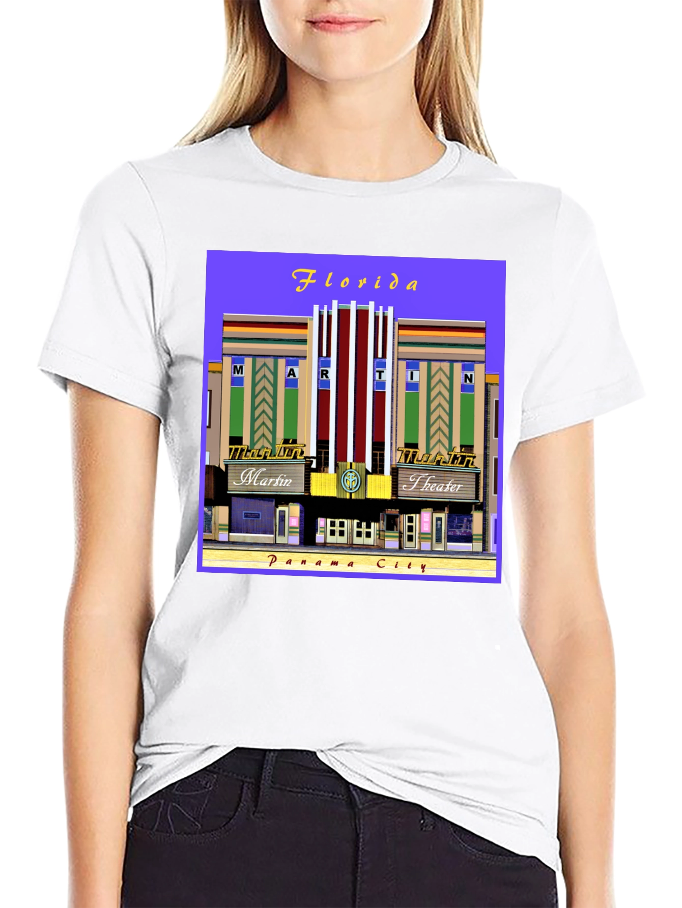 Martin Theater Florida T-Shirt - Panama City