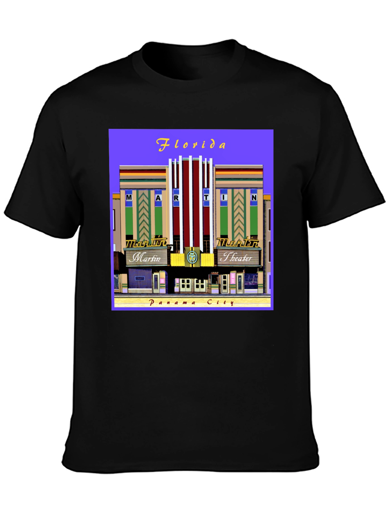 Martin Theater Florida T-Shirt - Panama City