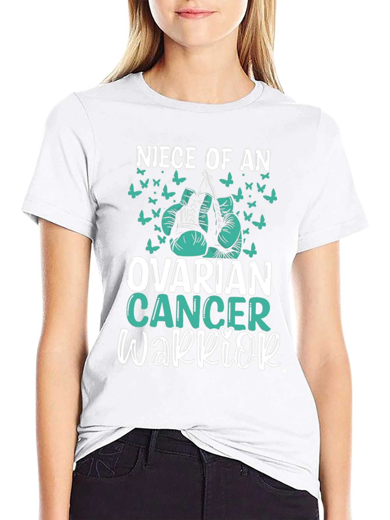 Niece of an Ovarian Cancer Warrior T-Shirt