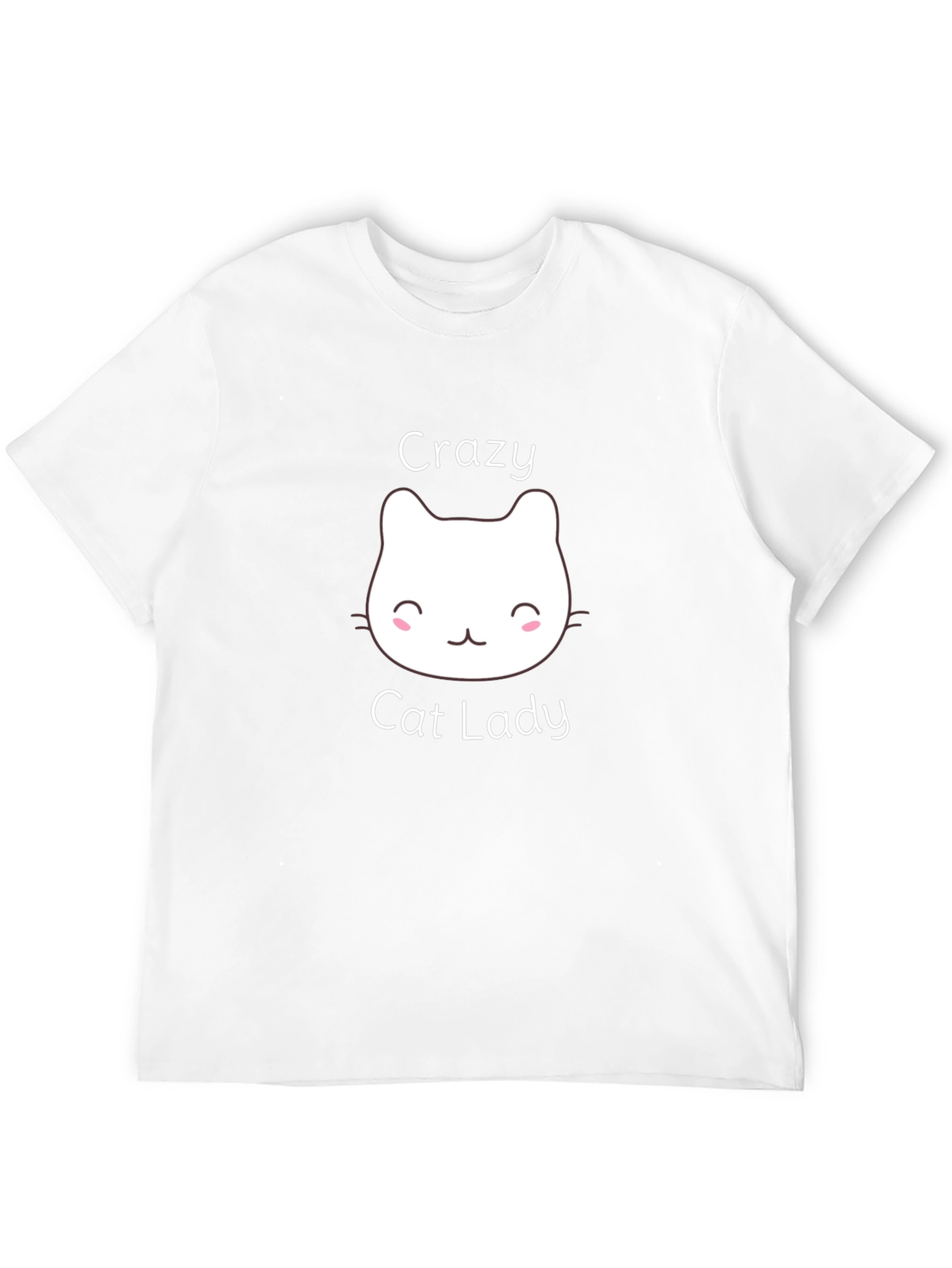Crazy Cat Lady Graphic Tee - Unisex Black T-Shirt