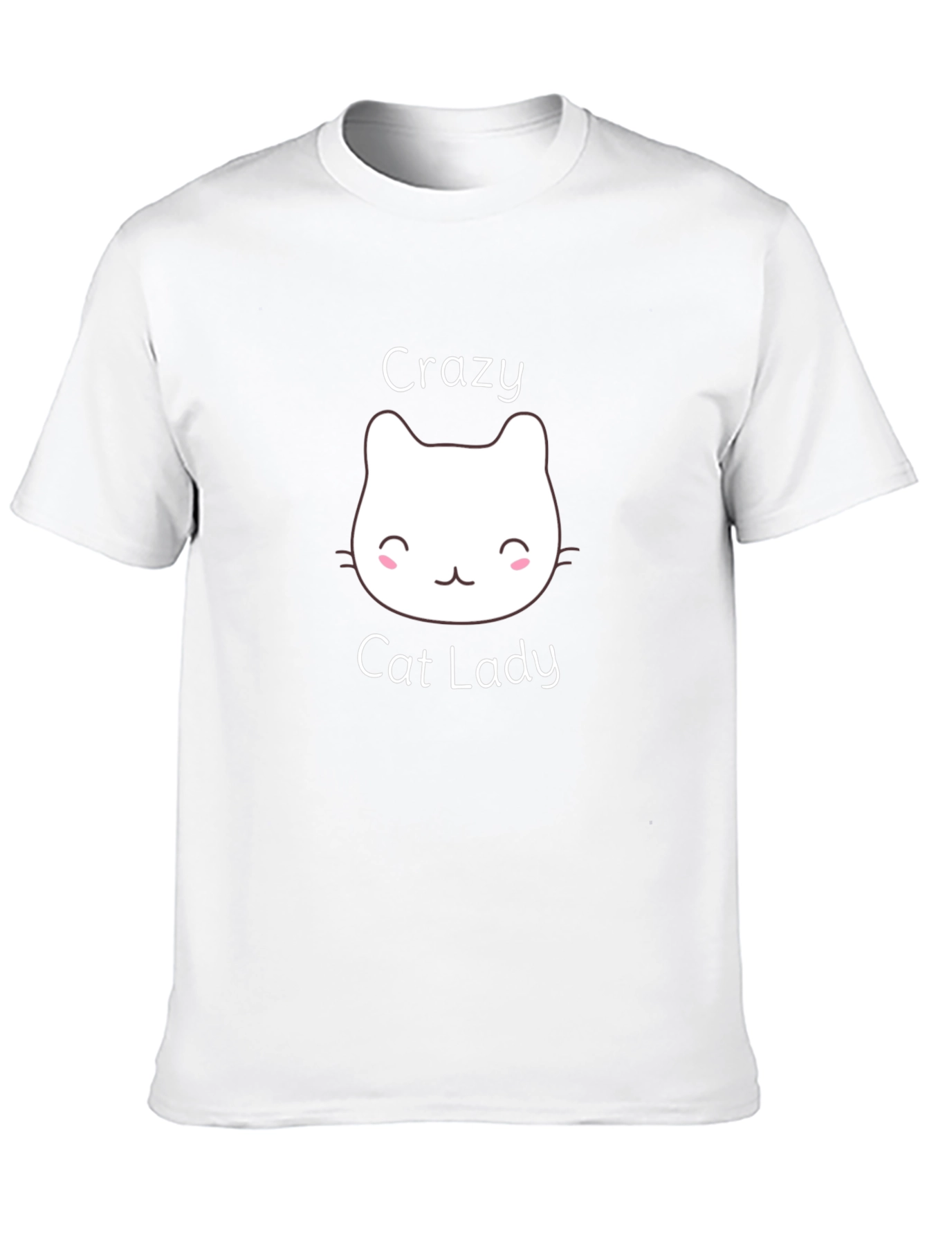 Crazy Cat Lady Graphic Tee - Unisex Black T-Shirt