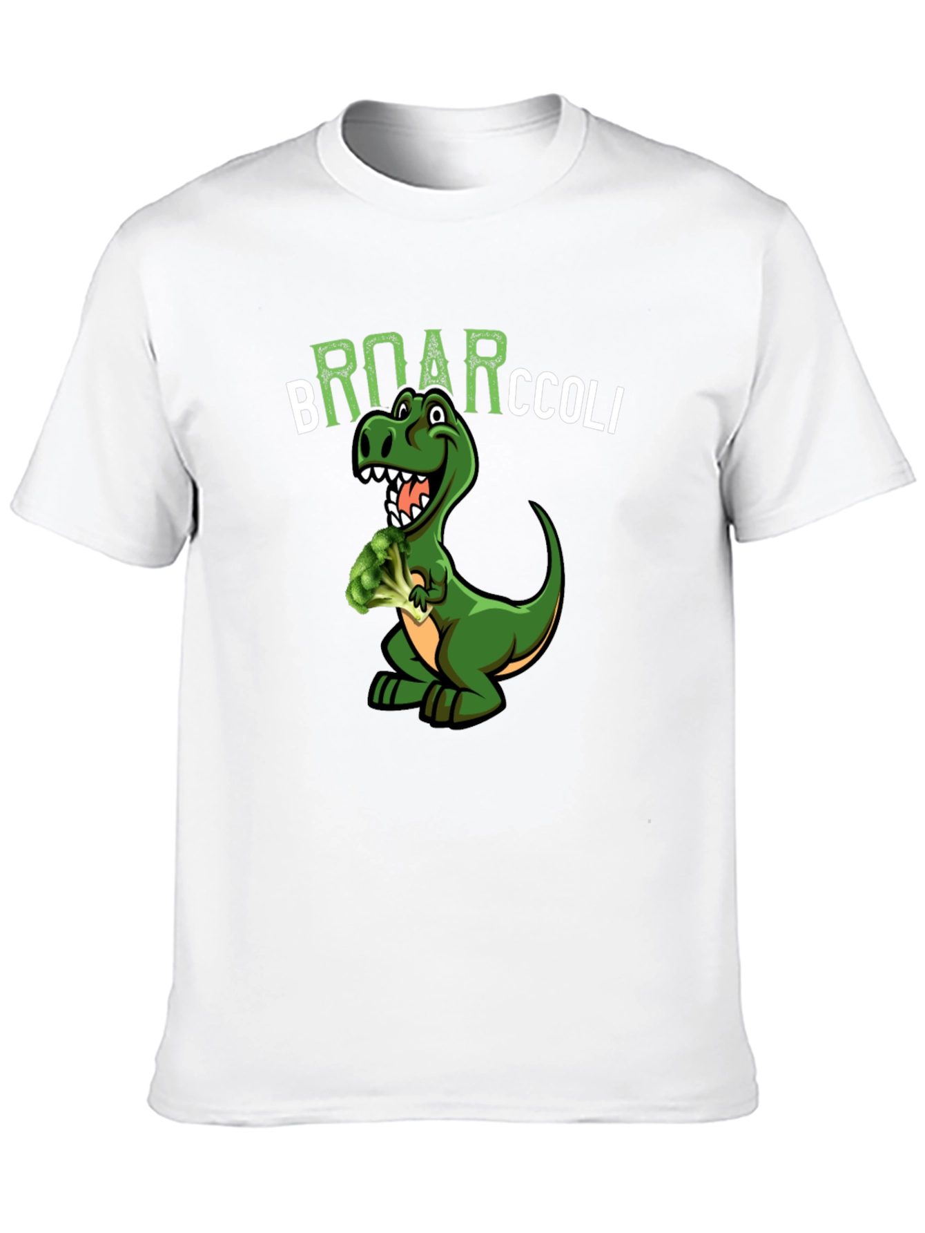 Broarccolli Dinosaur T-Shirt - Funny Vegan Tee