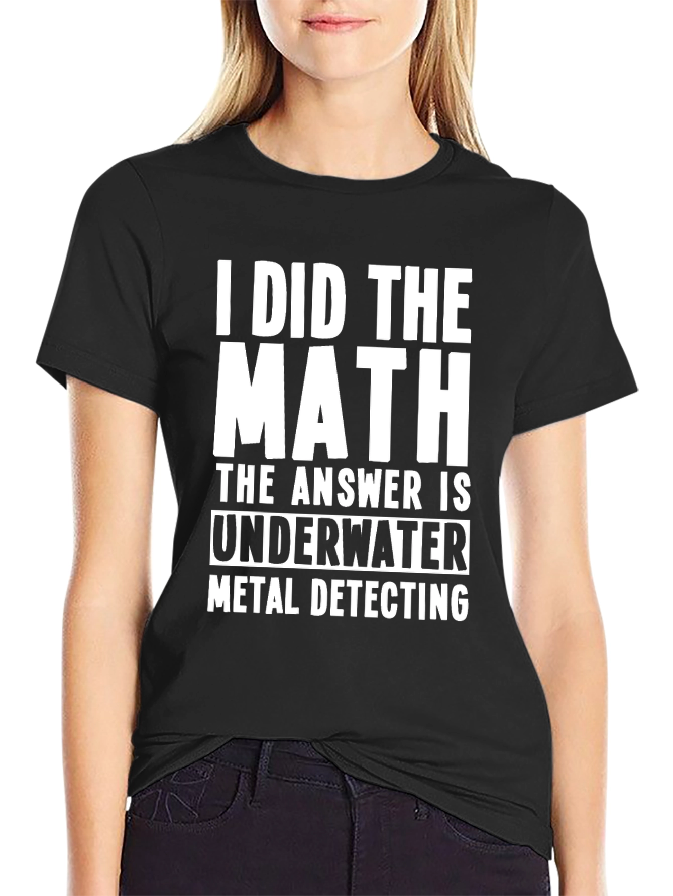 Underwater Metal Detecting Humor T-Shirt