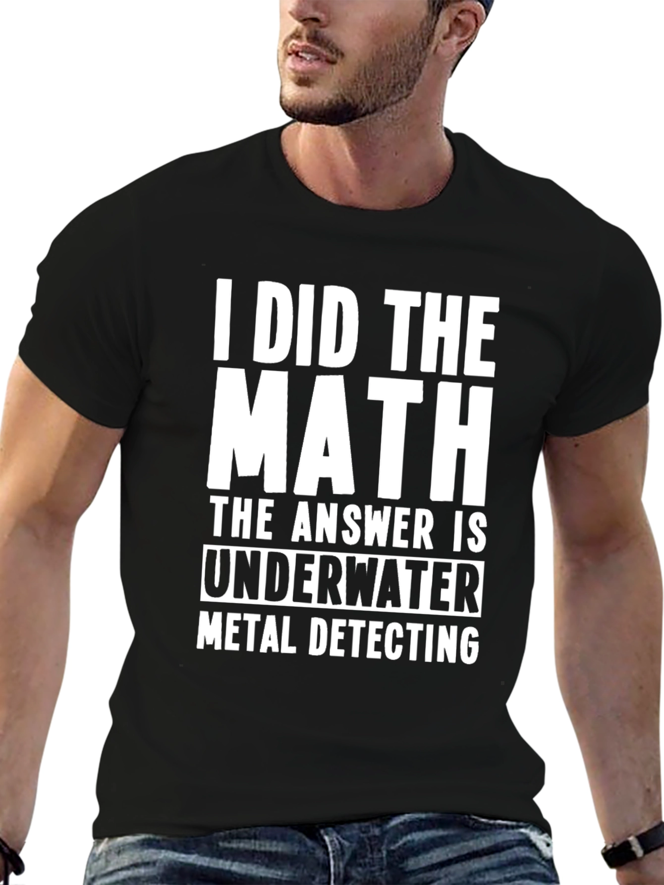 Underwater Metal Detecting Humor T-Shirt
